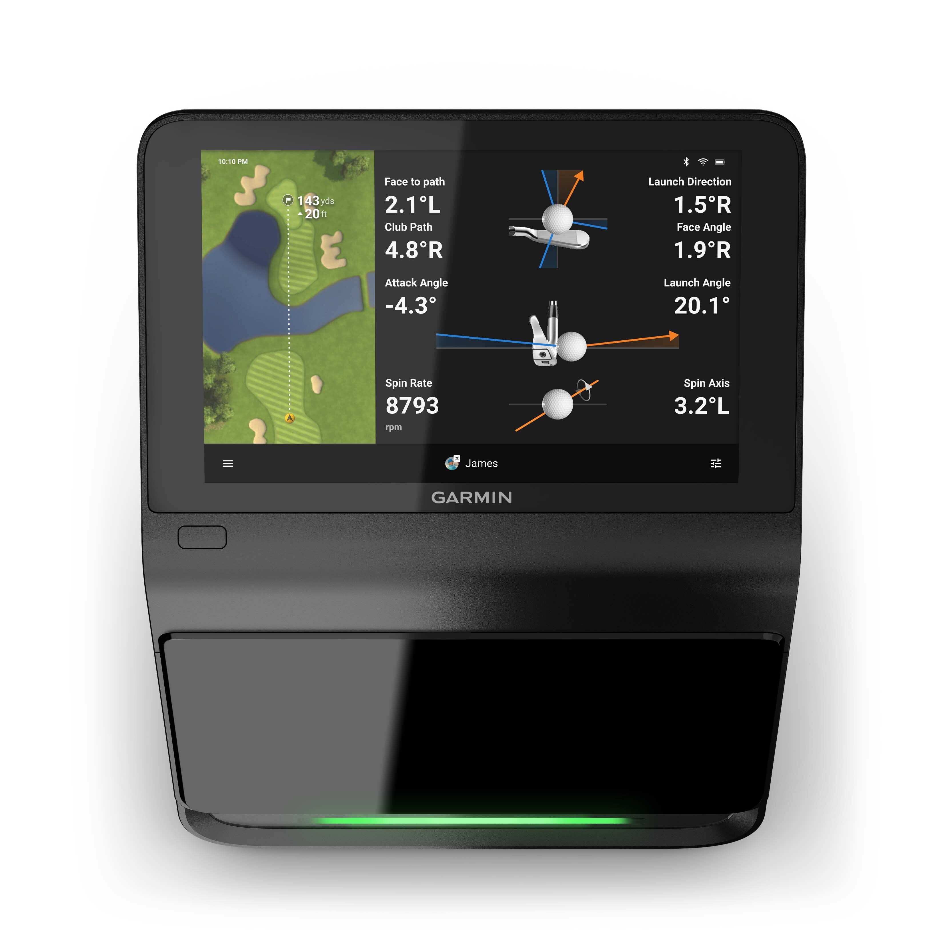 Garmin Approach® R50 Premium Golf Launch Monitor and Simulator PlayGoSports.com