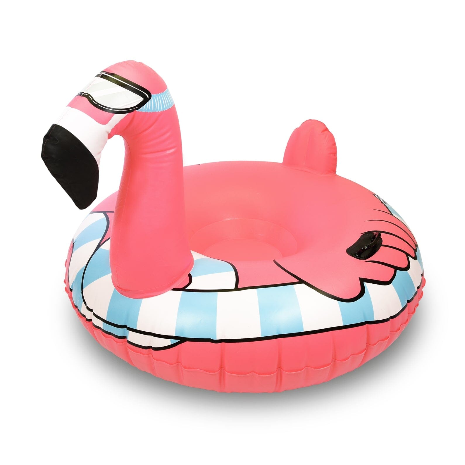GoFloats Inflatable Winter Snow Tube Sled - Flamingo GoFloats