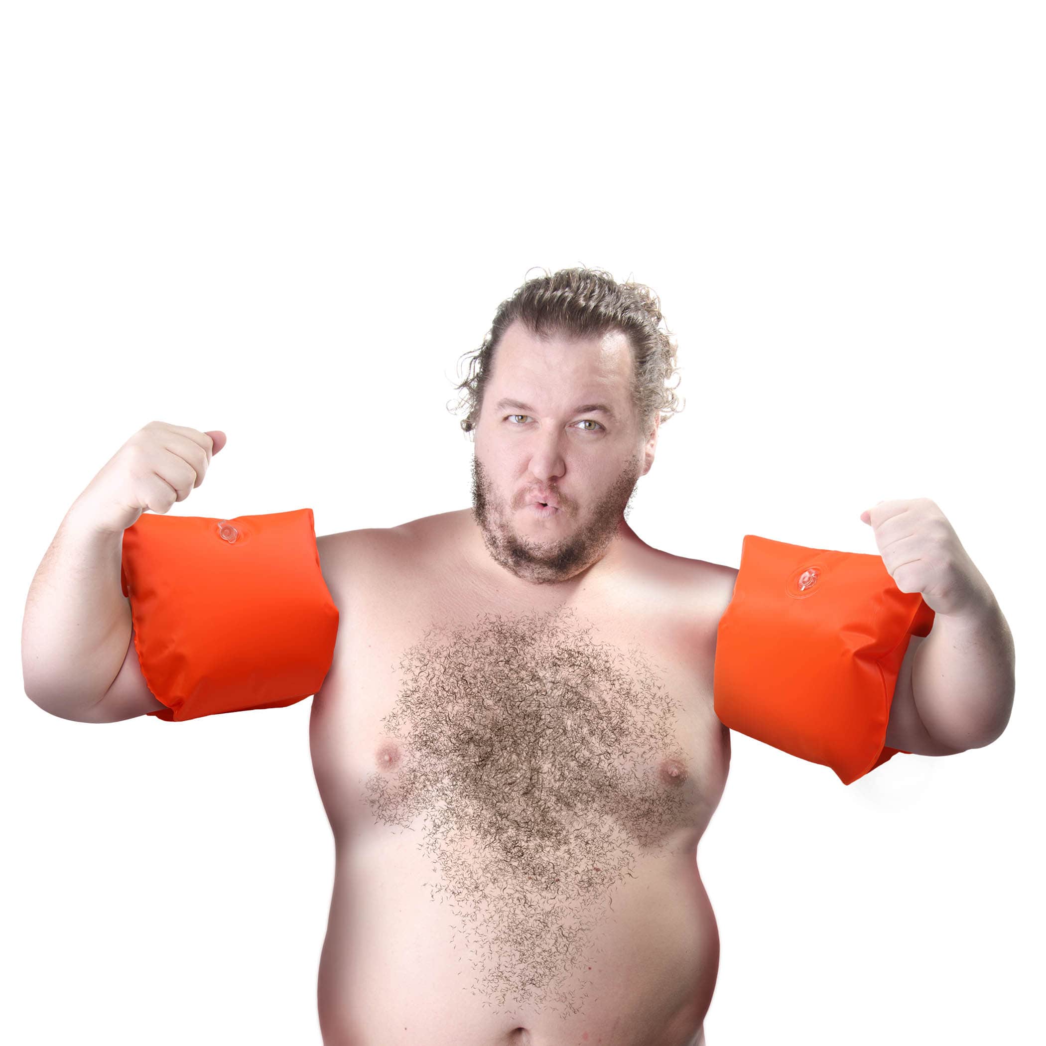 GoFloats Adult Water Wing Floaties - Orange GoFloats