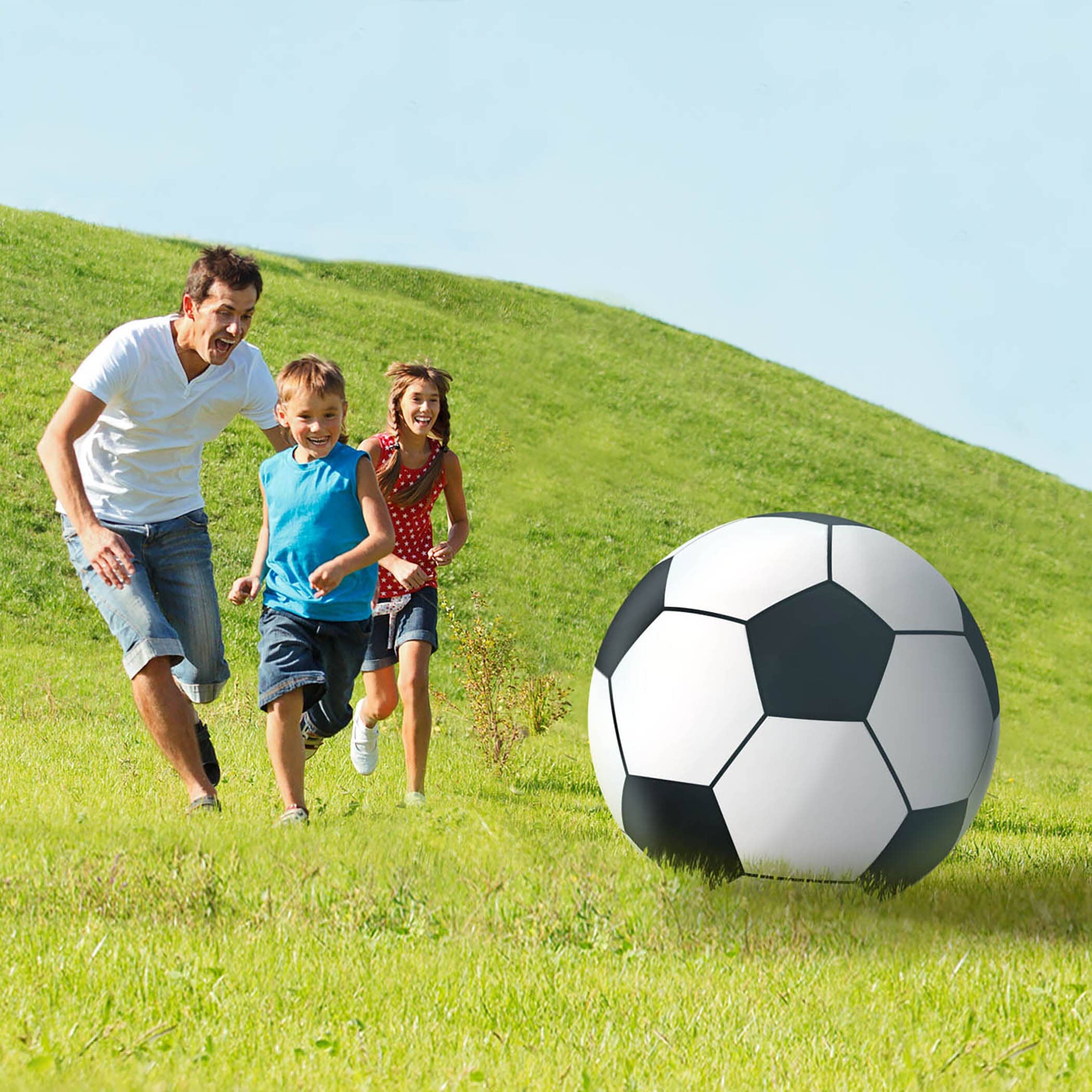 GoFloats Giant Inflatable Soccer Ball GoFloats