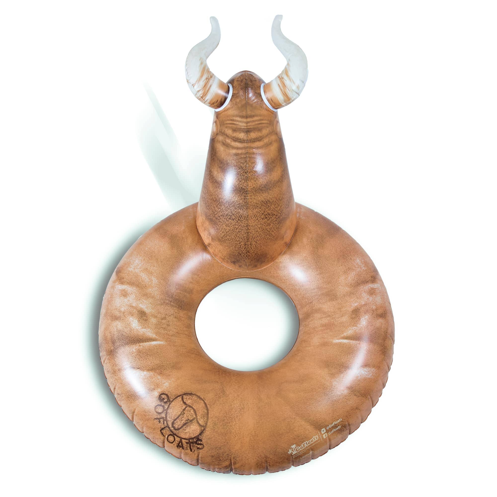GoFloats Inflatable Pool Float Party Tube - Buckin' Bull GoFloats