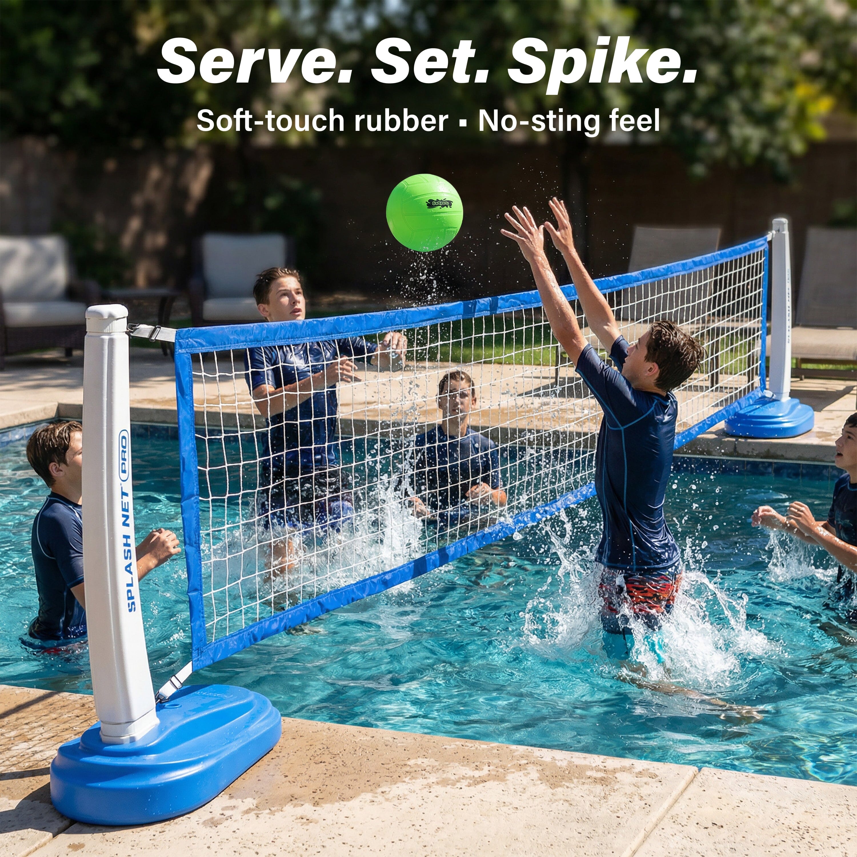 GoSports Water Volleyball 3 Pack Great for Swimming Pools or Lawn Volleyball Games Volleyball GoSports