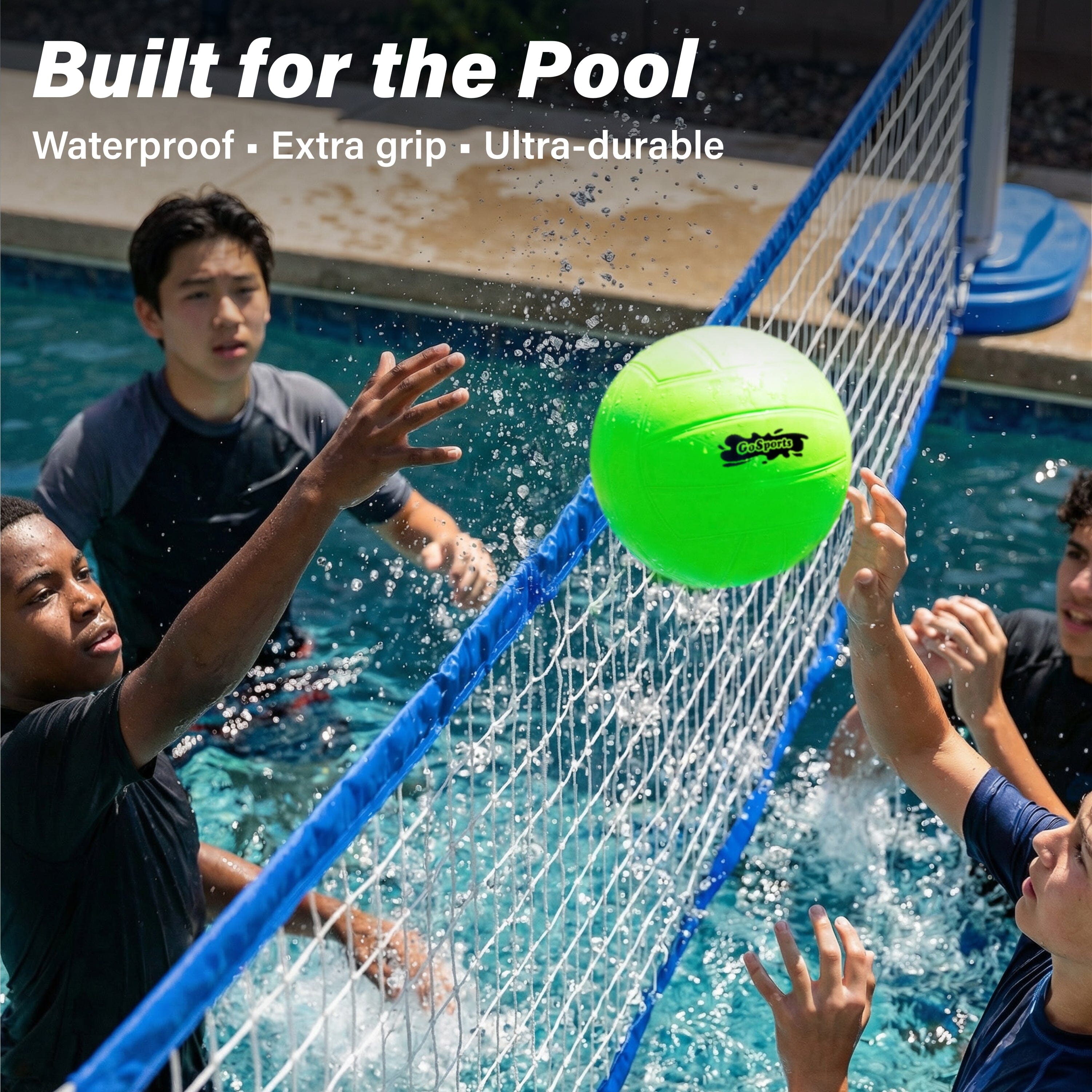 GoSports Water Volleyball 3 Pack Great for Swimming Pools or Lawn Volleyball Games Volleyball GoSports