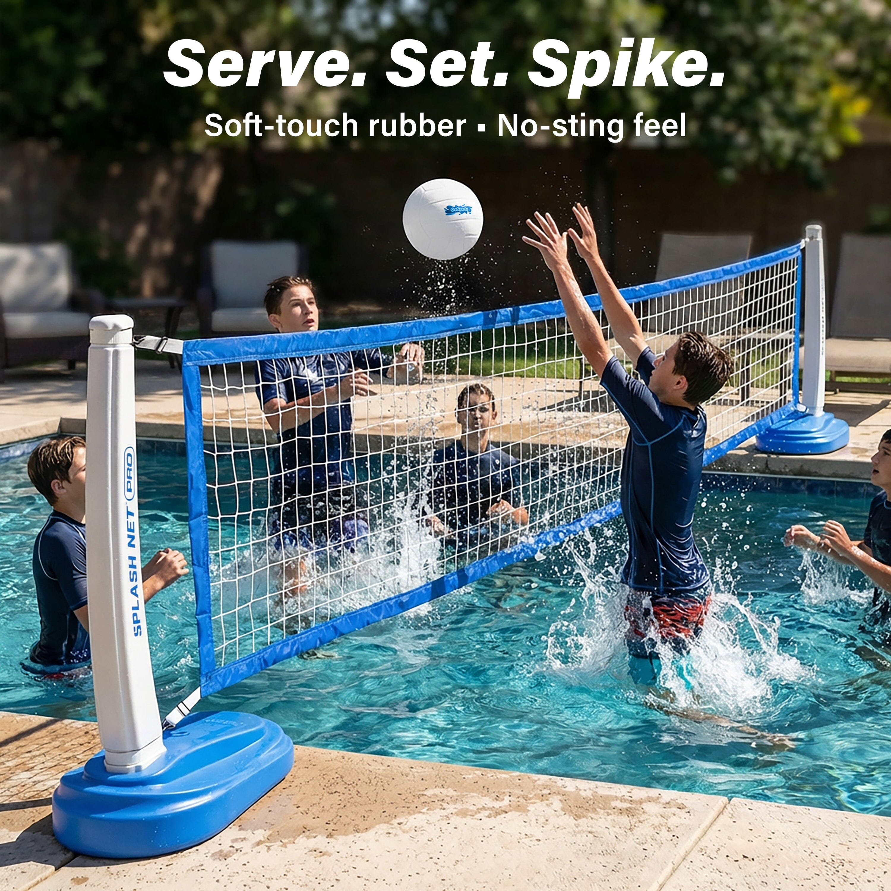 GoSports Water Volleyball 3 Pack Great for Swimming Pools or Lawn Volleyball Games Volleyball GoSports