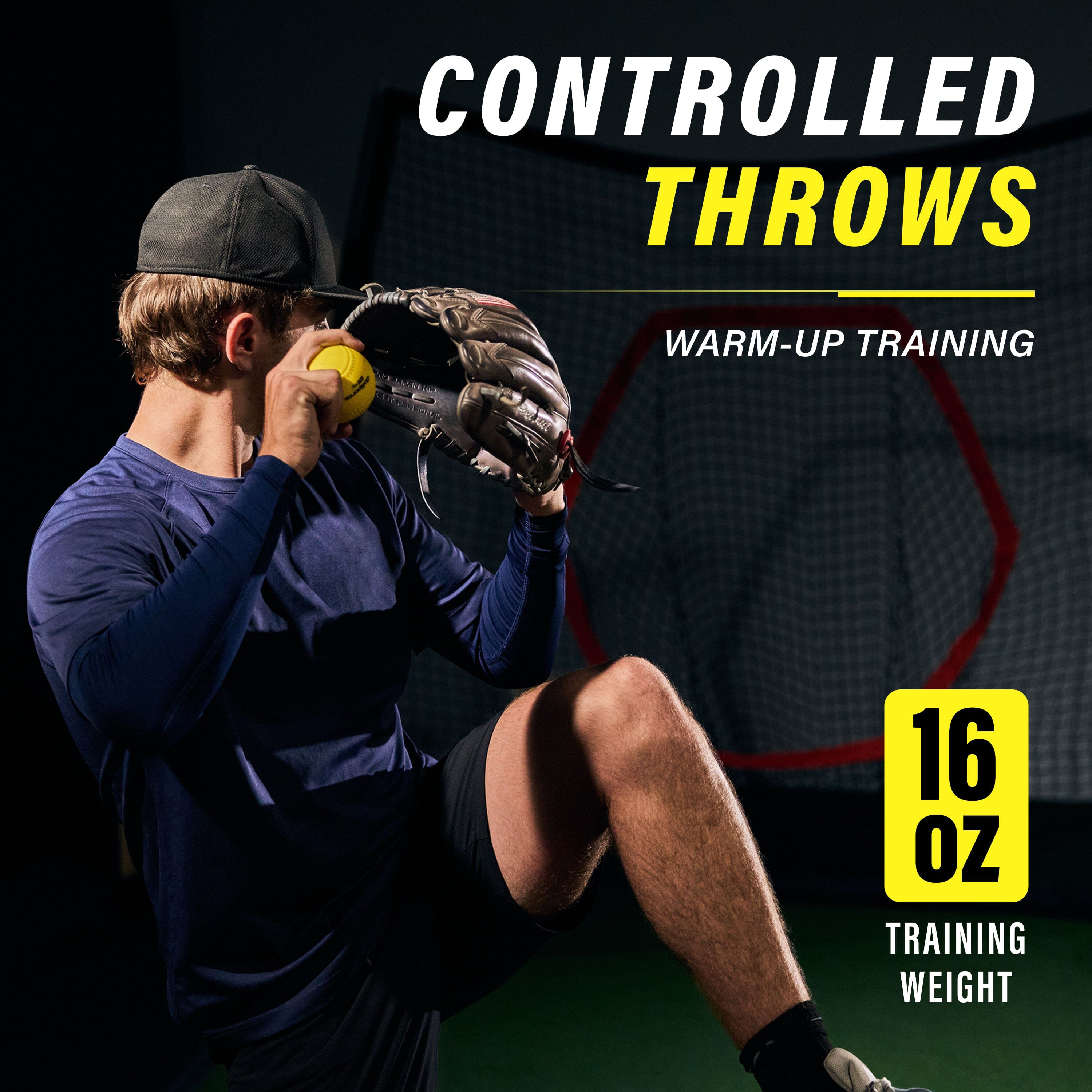GoSports PRO 16 oz Weighted Training Baseballs - Hitting & Pitching Training for All Skill Levels - Improve Power and Mechanics Playgosports.com