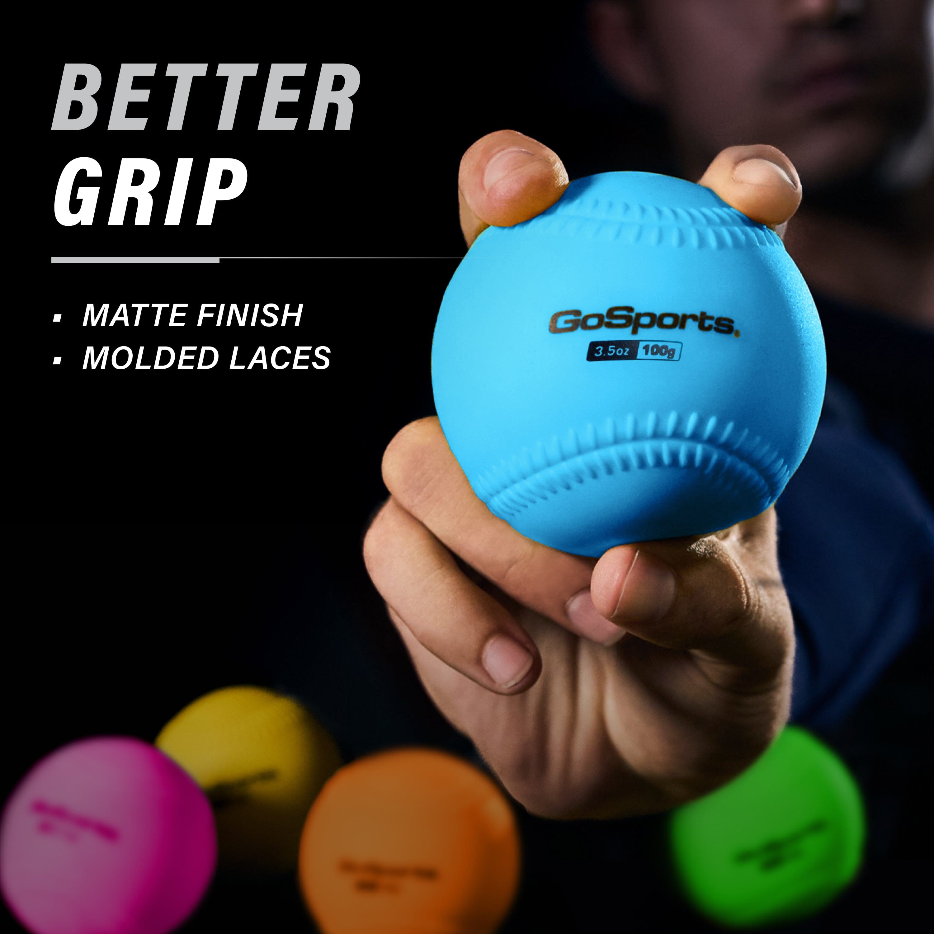 GoSports PRO Plyometric Training Balls, 6 Pack - Standard Range 3.5oz-16oz Playgosports.com