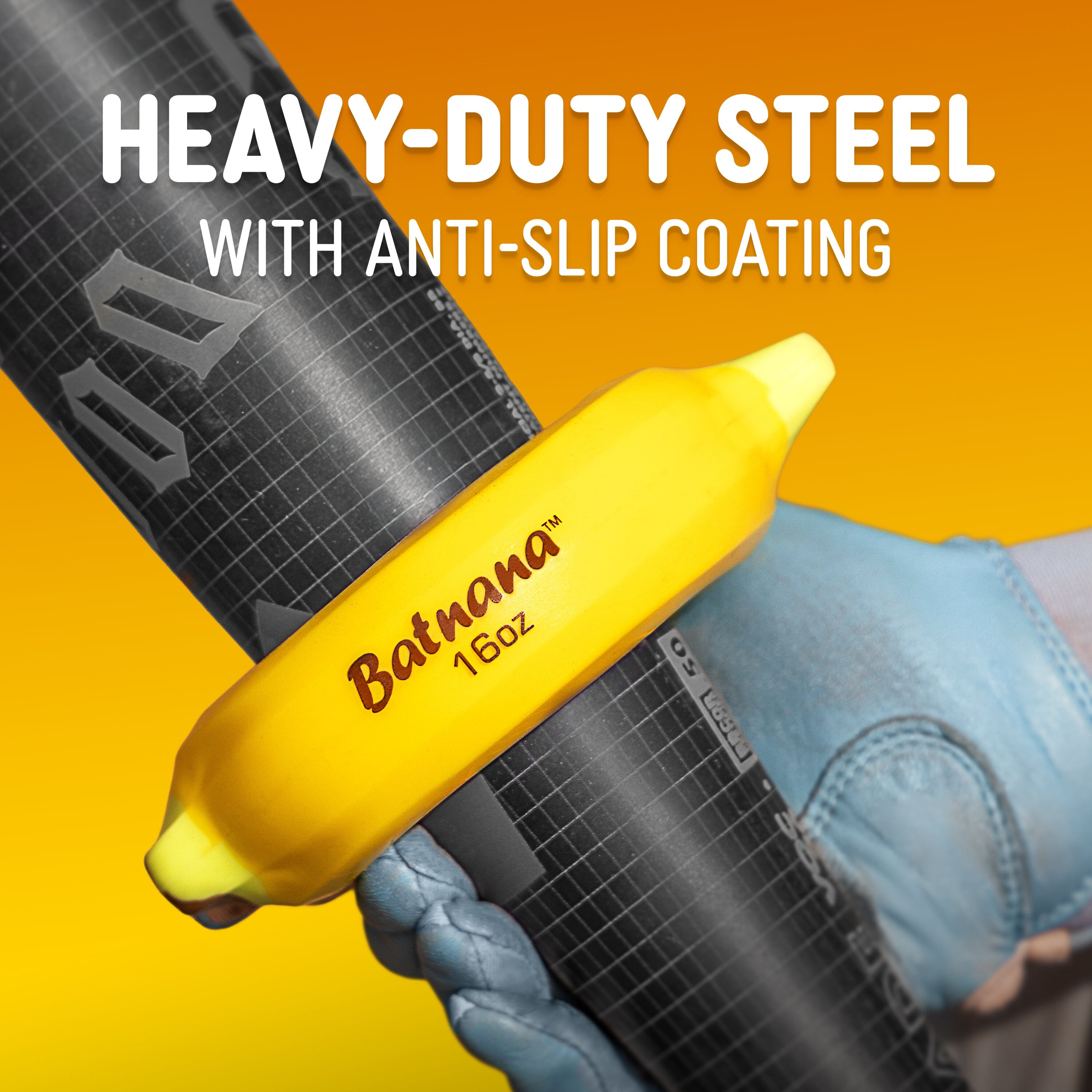 GoSports Original Batnana Baseball and Softball Bat Weight – 16 oz Baseball Drip Bat Donut for Youth and Adult Baseball Playgosports.com