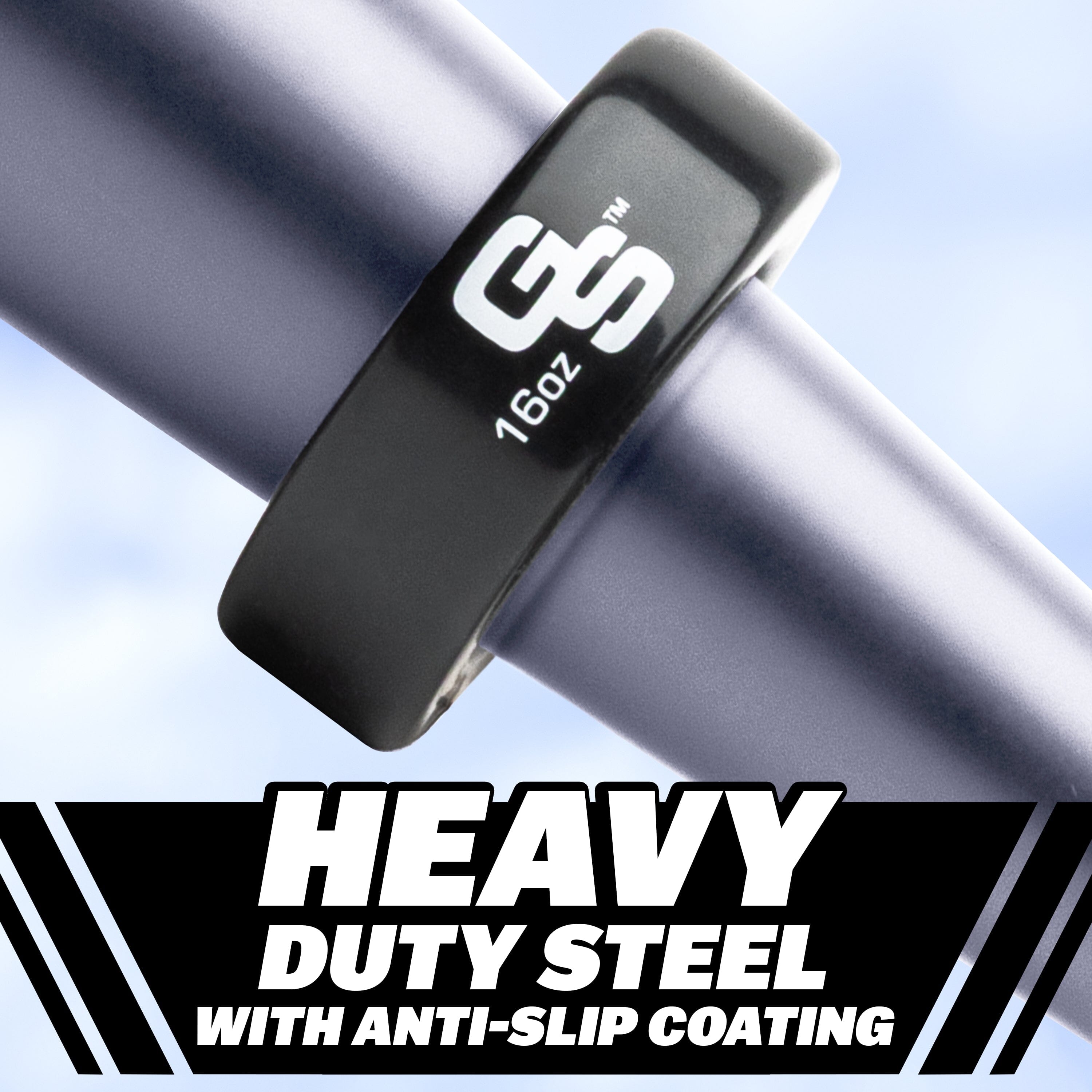 GoSports Baseball and Softball Bat Weight - 16 oz Baseball Donut - Black Playgosports.com