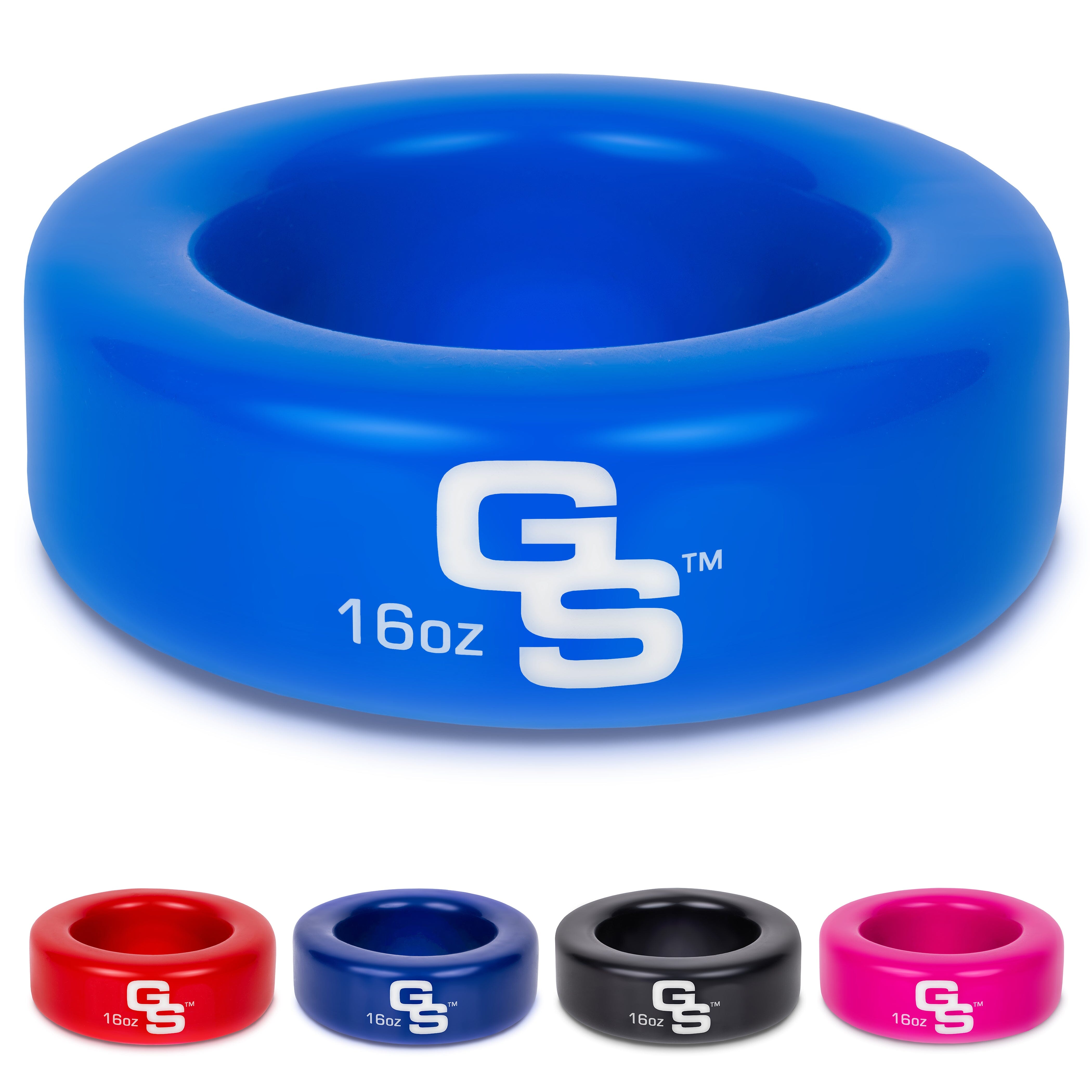GoSports Baseball and Softball Bat Weight - 16 oz Baseball Donut - Royal Playgosports.com