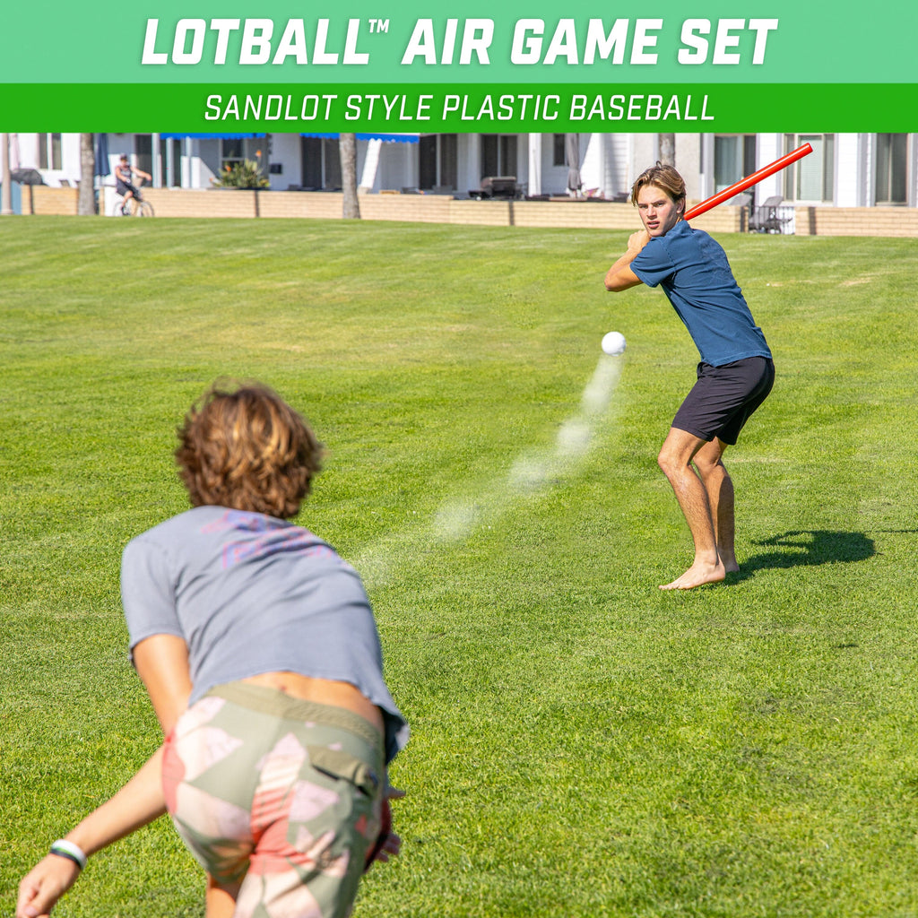 GoSports LotBall AIR Backyard Baseball Bat and Ball Set - Plastic Baseball Game for Kids GoSports 