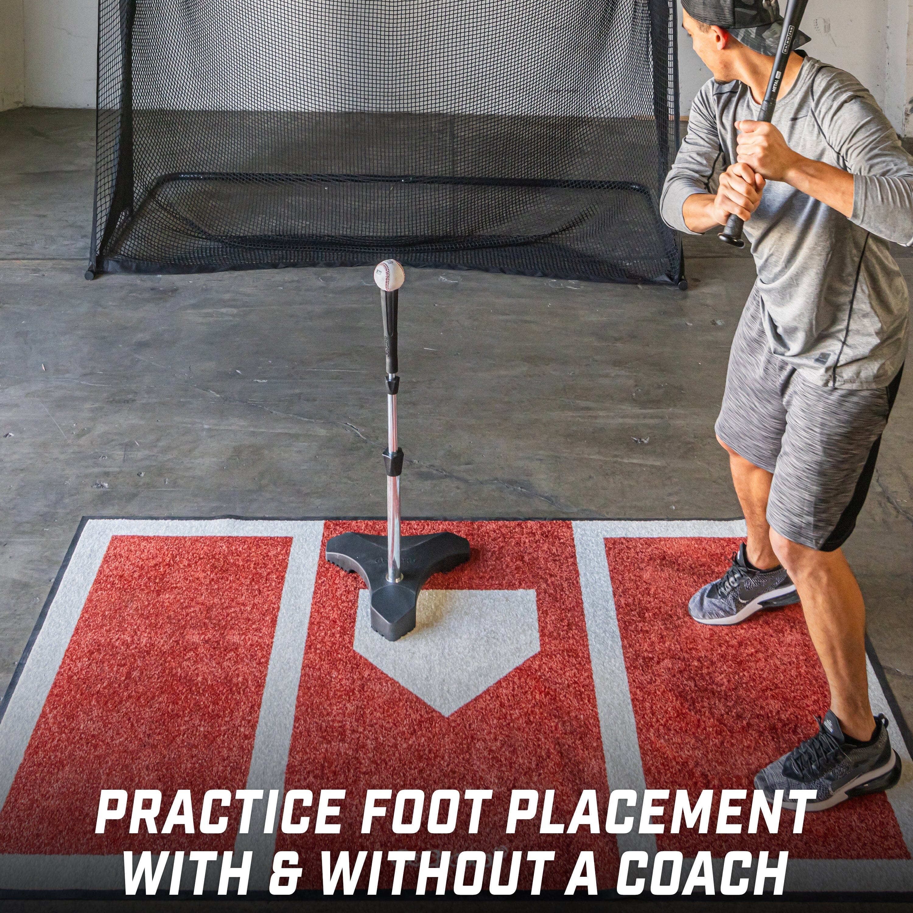 a man hitting a golf ball with a golf club