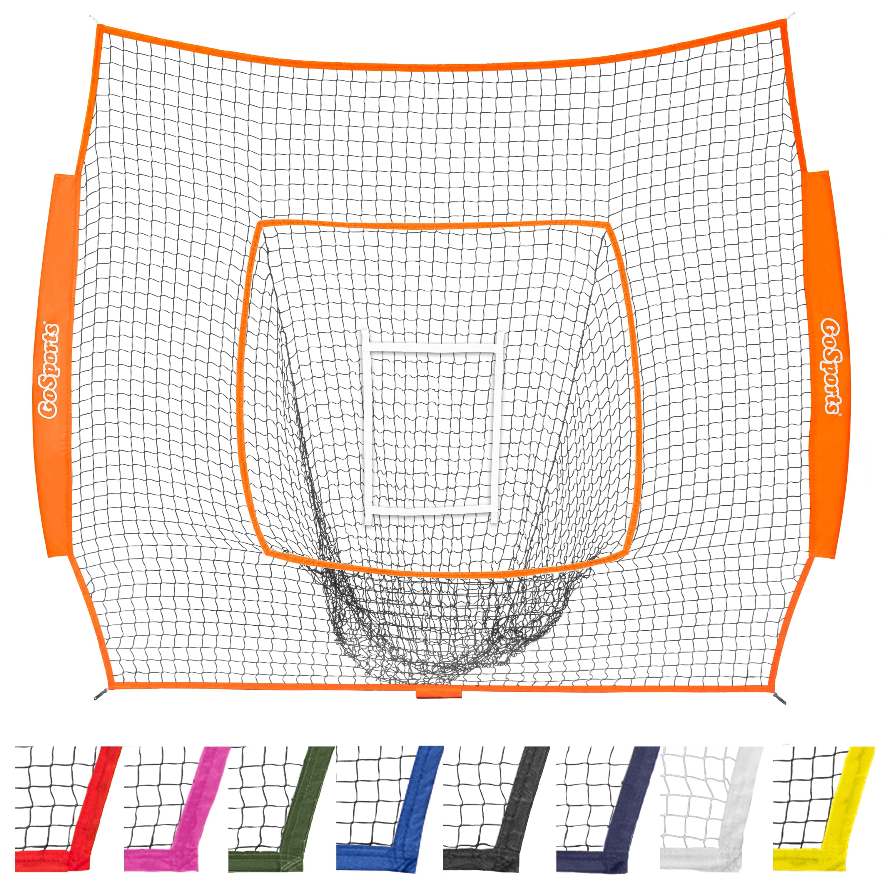 a soccer goal with a net and a ball