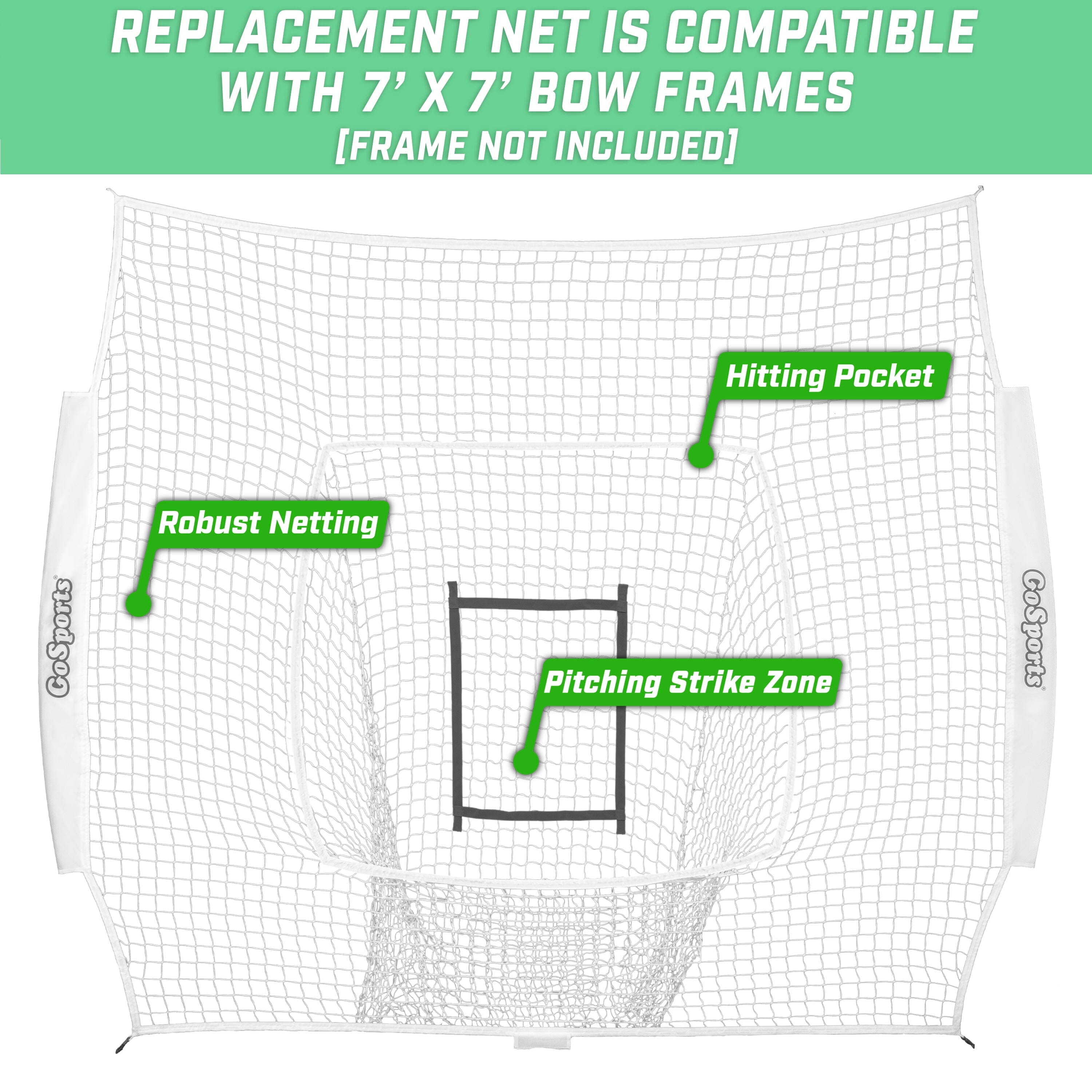 the net is attached to the net with the net attached