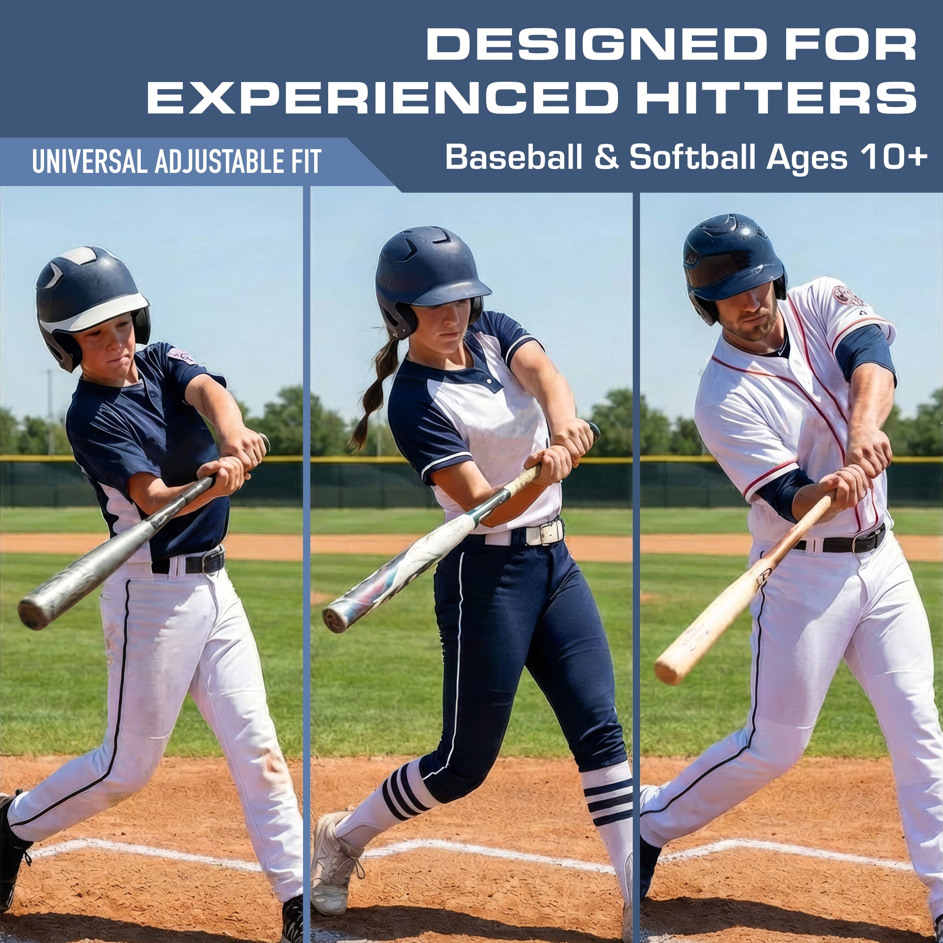 GoSports PinPoint Baseball & Softball Swing Trainer Batting Aid - Baseball Training Equipment for Intermediate and Advanced Players Baseball Playgosports.com