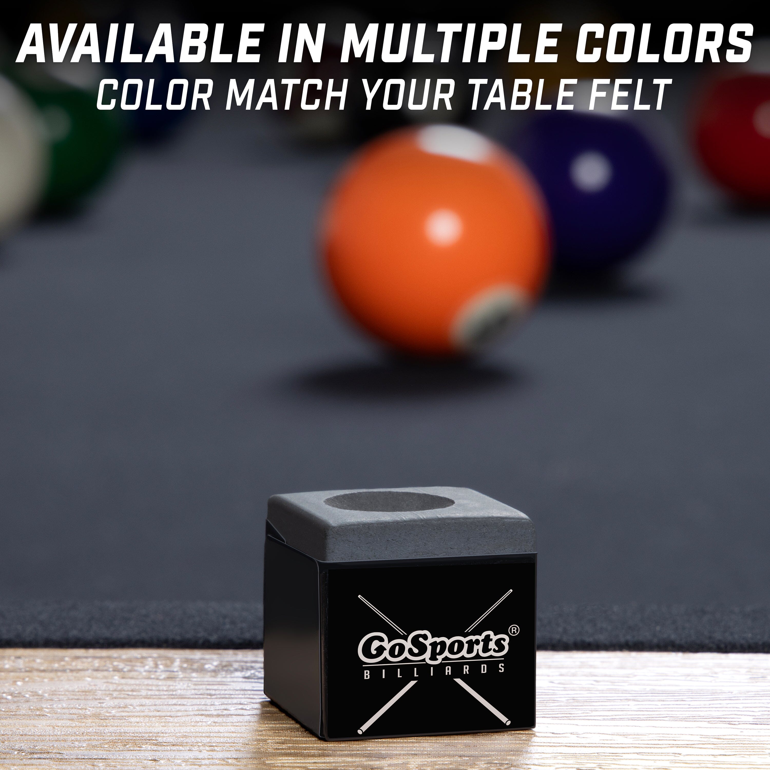 GoSports Premium Pool Cue Chalk Cube - 12 Pack GoSports