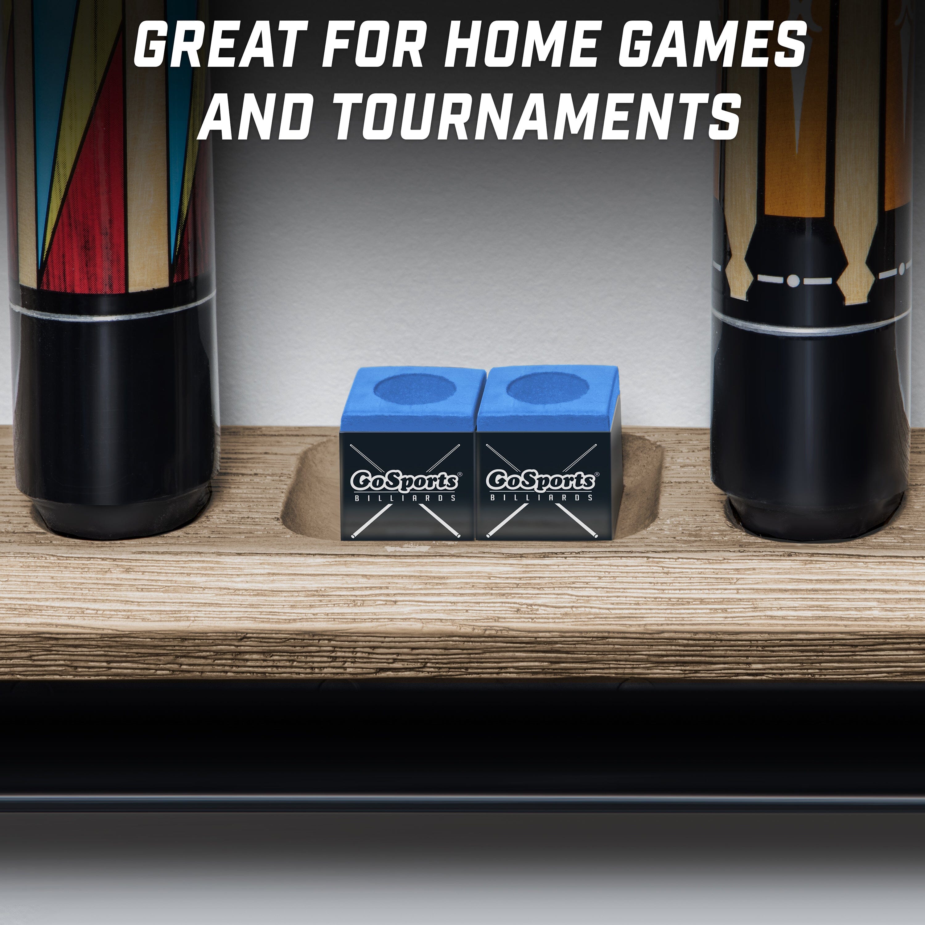 GoSports Premium Pool Cue Chalk Cube - 12 Pack GoSports