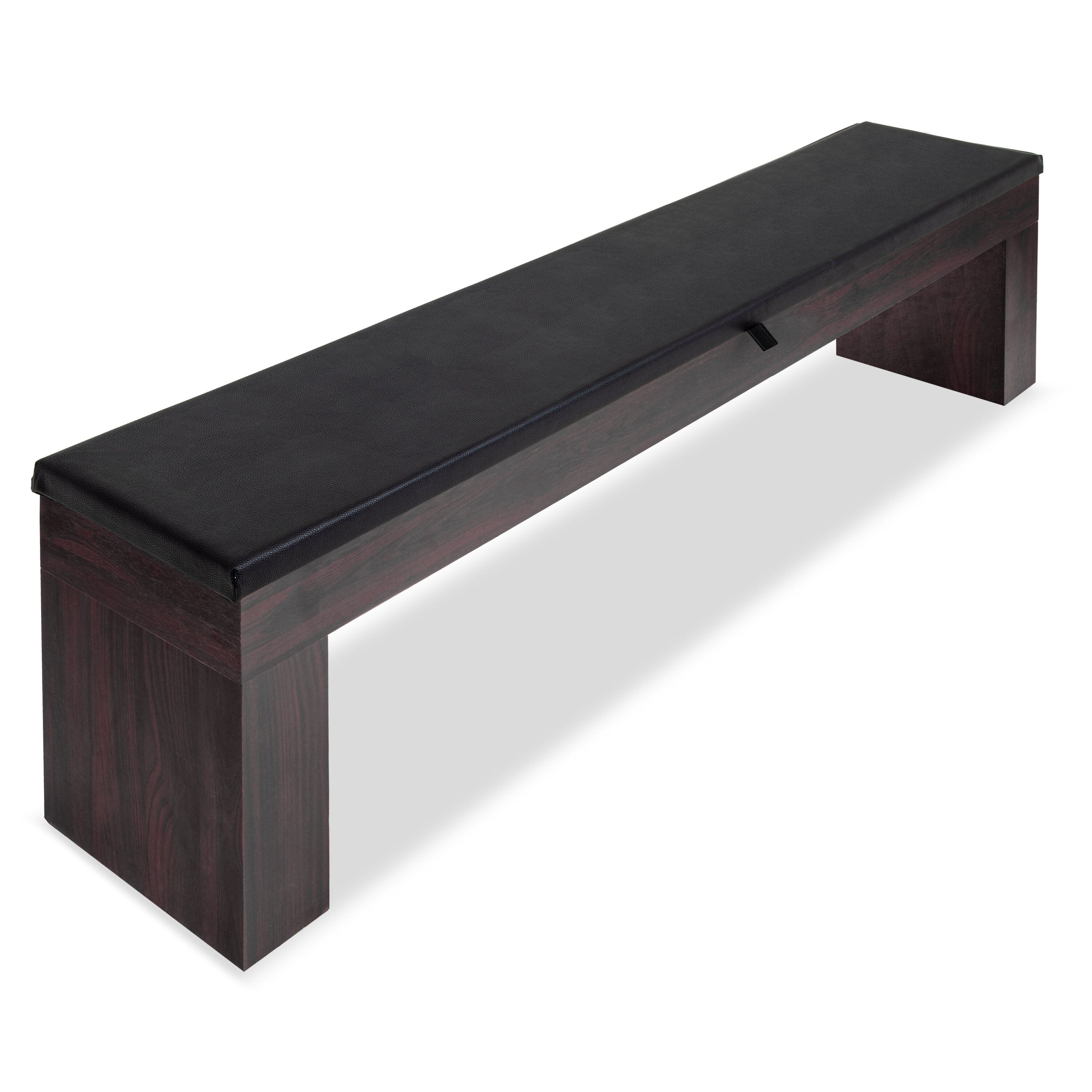 Storage Bench for GoSports 7 ft 3 in 1 Pool, Dining, & Table Dark Tennis Combo Table GoSports