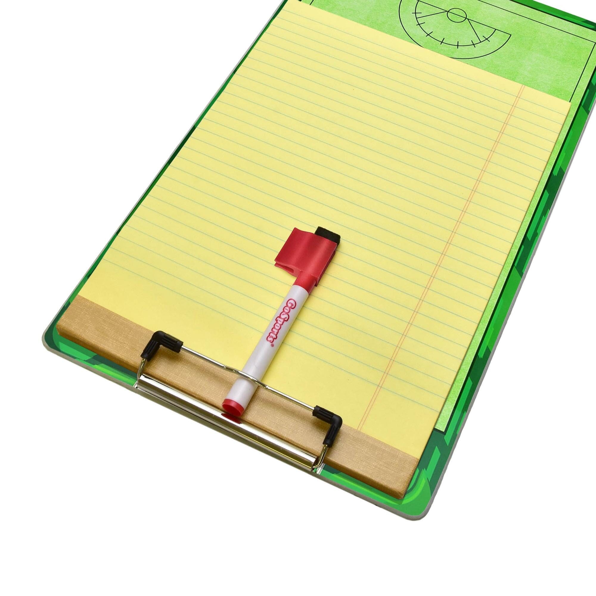 GoSports Coaches Dry-Erase Clipboards for Game Plans and Practice Organization Coaches Board GoSports