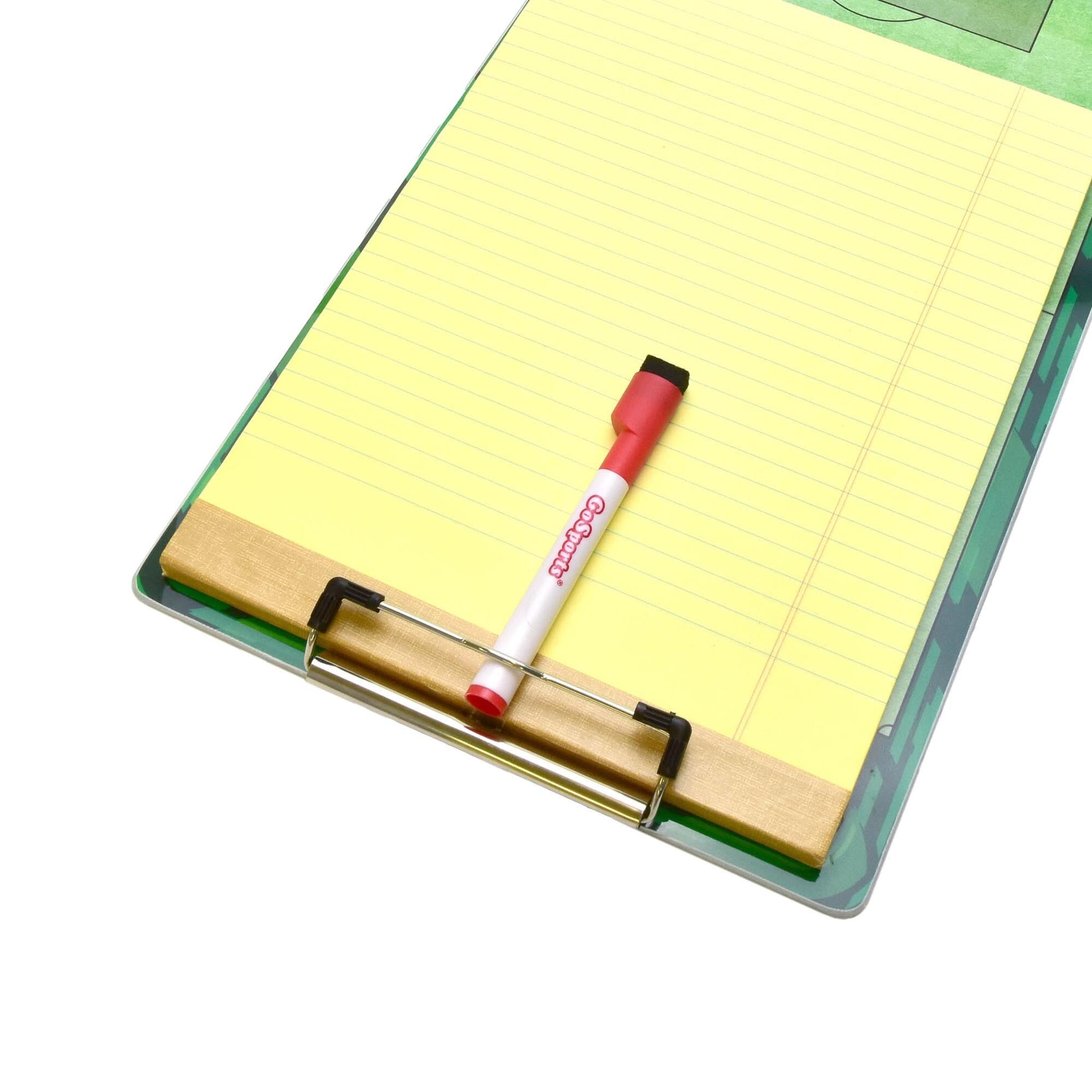 GoSports Coaches Dry-Erase Clipboards for Game Plans and Practice Organization Coaches Board GoSports