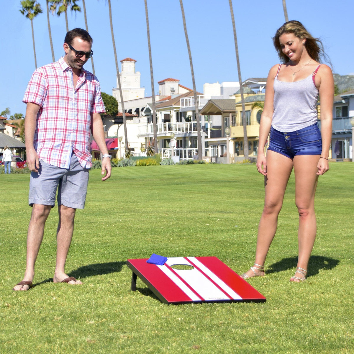 3' x 2' Portable Cornhole Set Cornhole GoSports Cornhole
