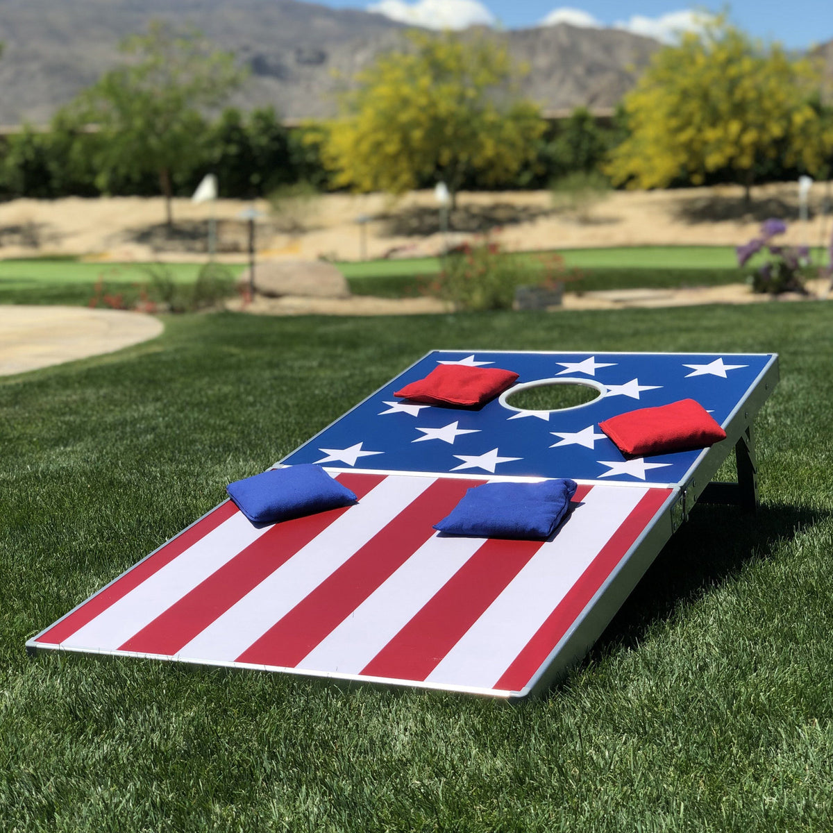 4' x 2' Aluminum Frame Cornhole Game Set Cornhole GoSports Cornhole