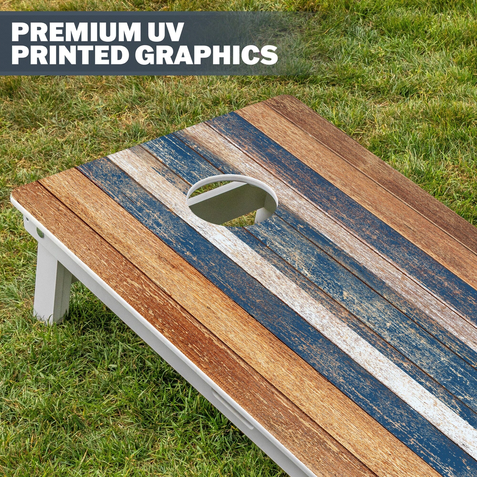 GoSports 4 x 2 ft Resort Collection All Weather Cornhole Board Set PlayGoSports.com