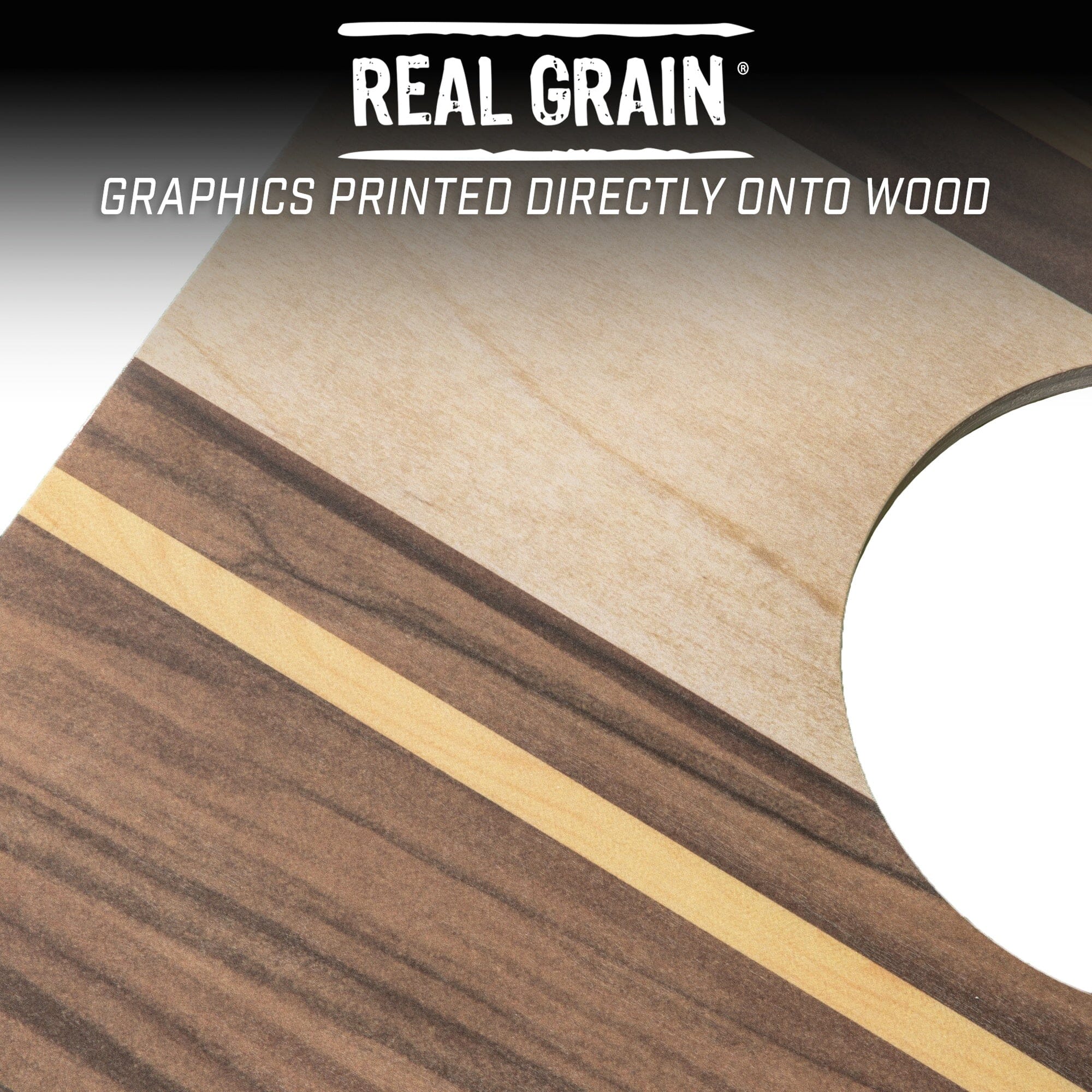 GoSports 4 x 2 ft Regulation Size Wood Cornhole Board Set - Walnut Design, Includes 2 Boards, 8 Bean Bags, Carrying Case and Game Rules GoSports