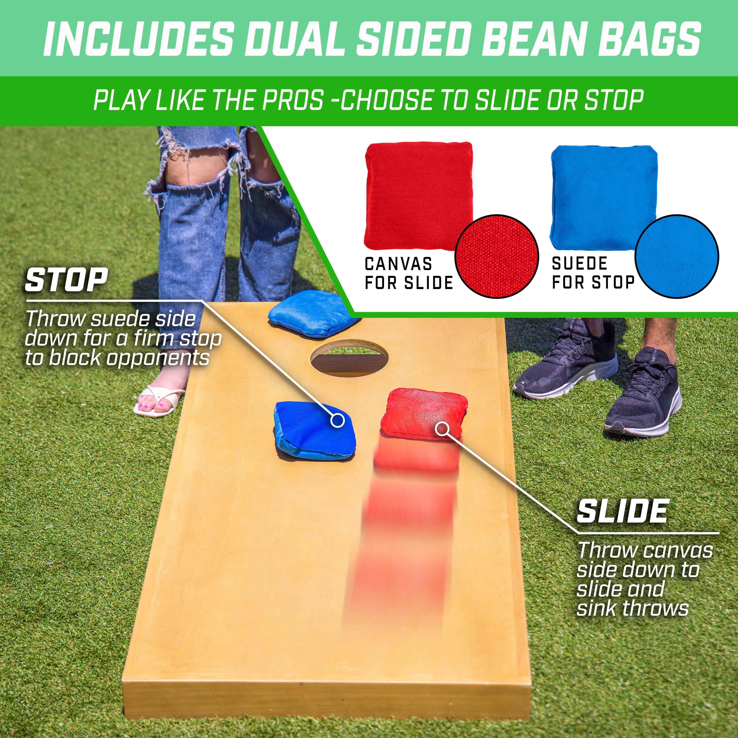 a person is playing a game with a board