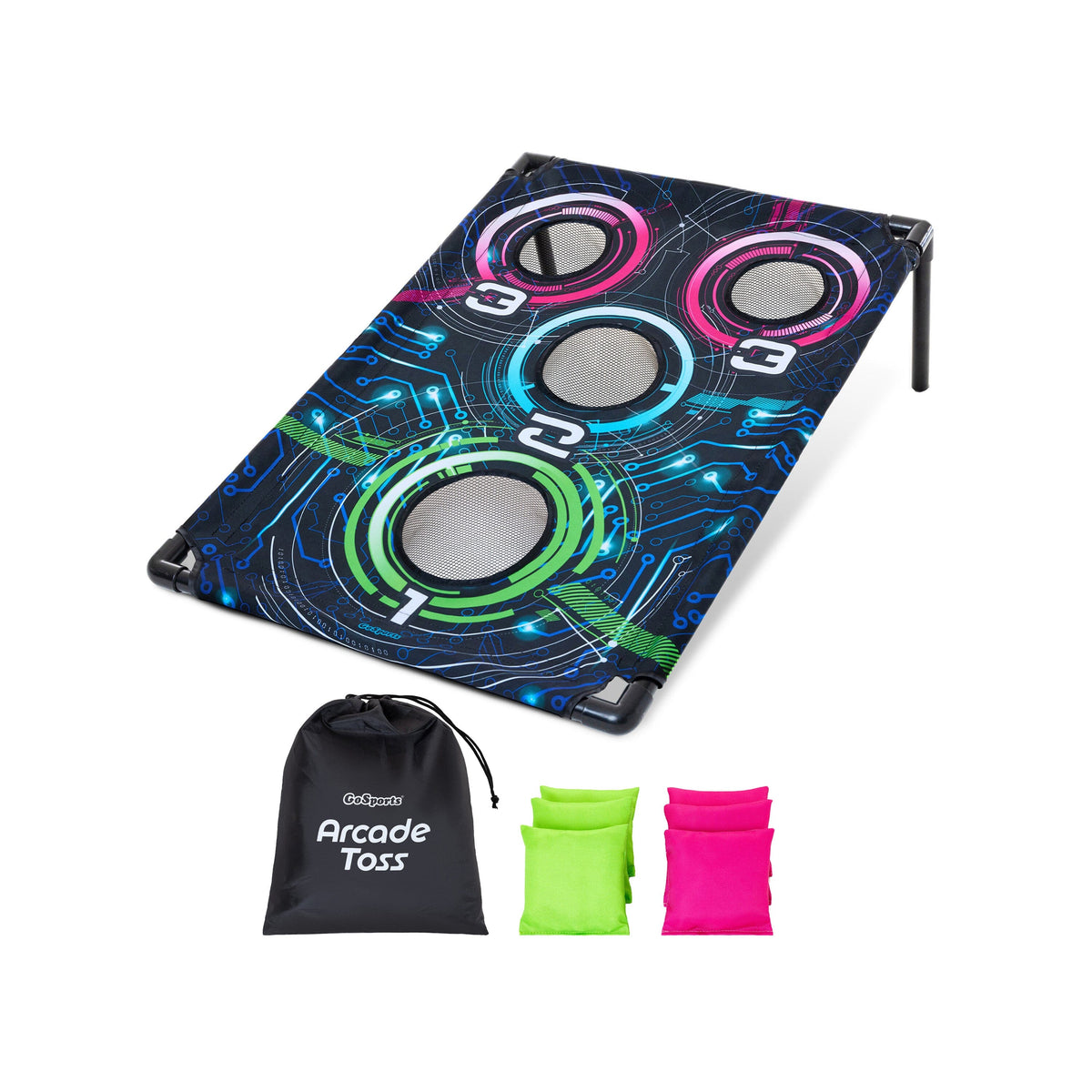 Arcade Bean Bag Toss Game GoSports Cornhole