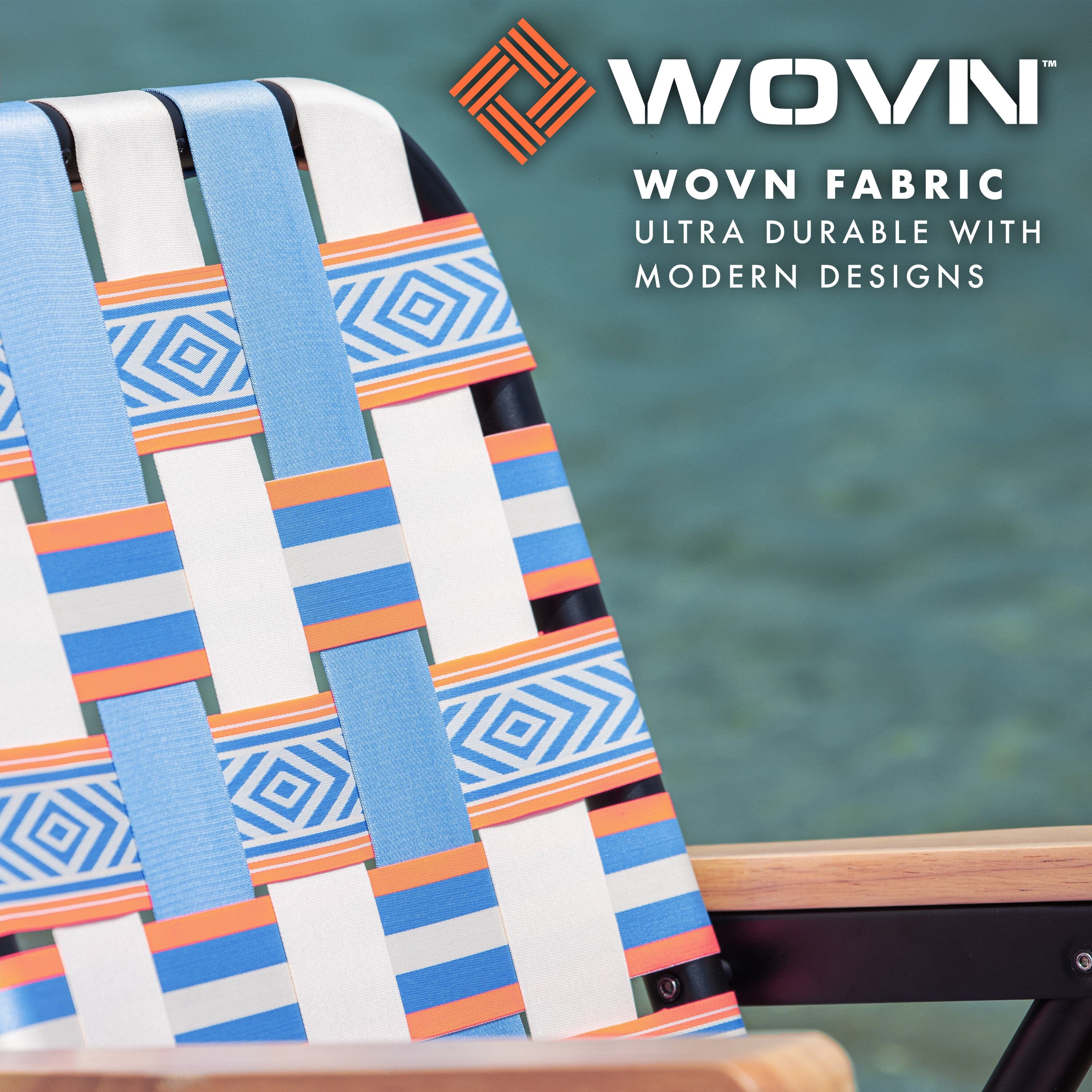 GoSports WOVN Beach Backpack Chair - 9 Styles Available - Premium Folding Camping Chair GoSports