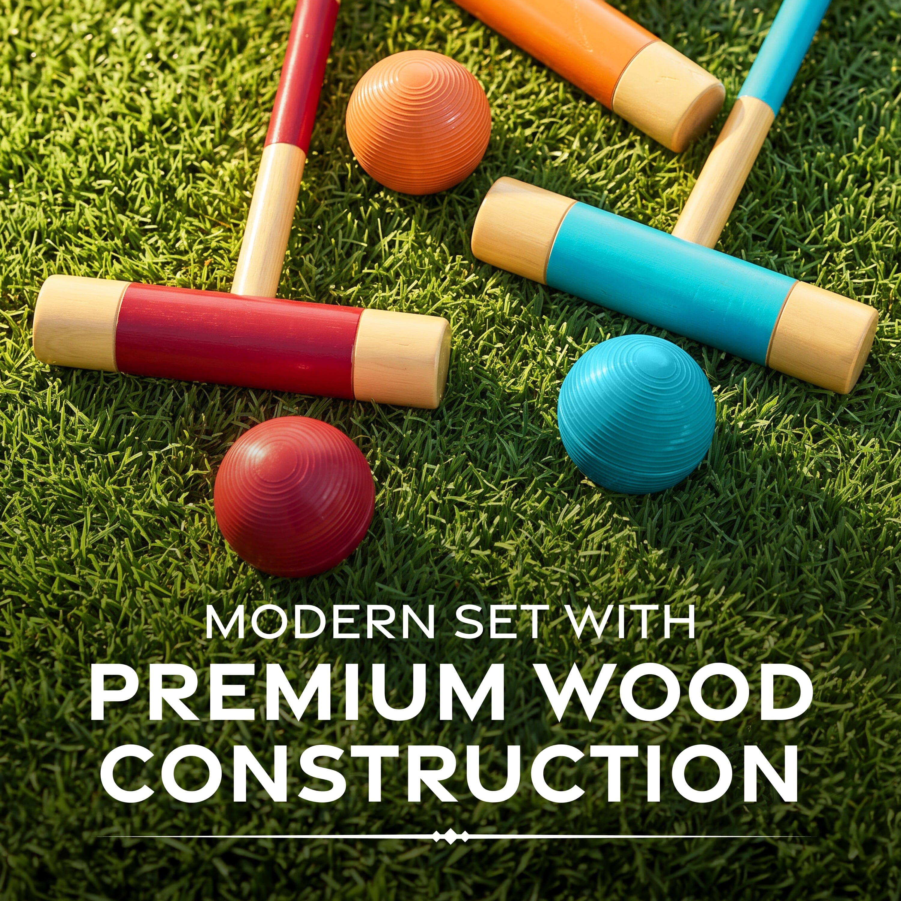 Premium Croquet Lawn Game Set Croquet GoSports Outdoor Games