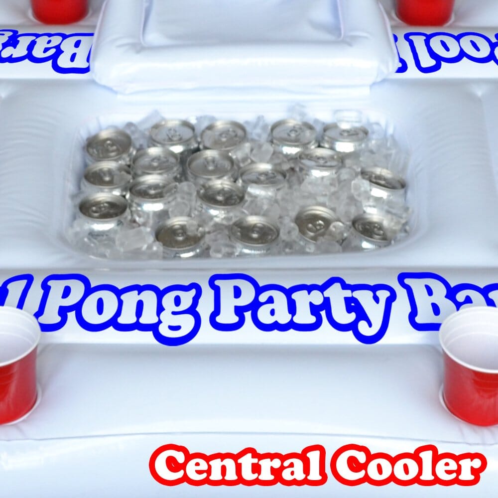 GoPong Original Floating Beer Pong Table with Cooler & Cup Holders Floating Beer Pong gopong.com