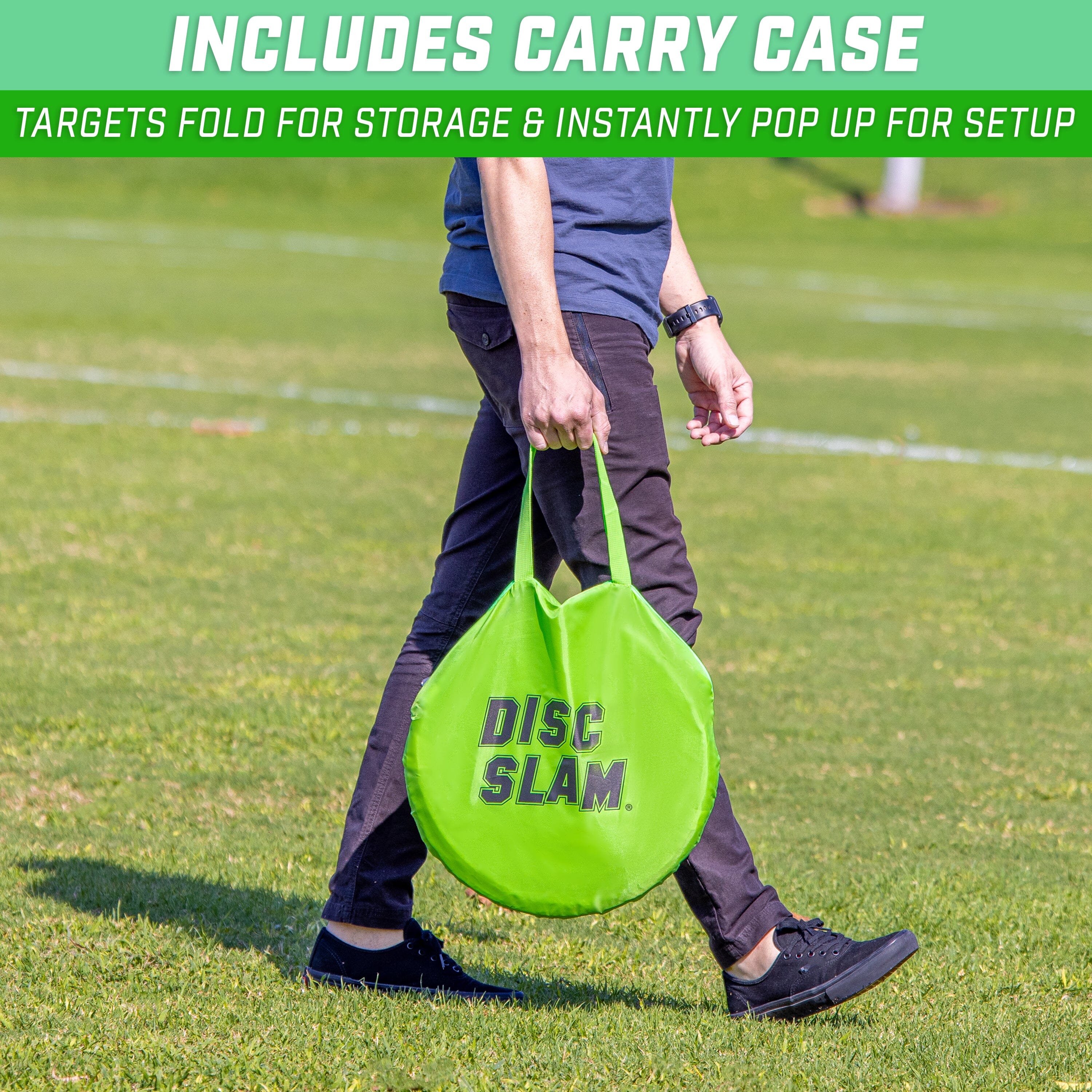 GoSports Disc Slam Flying Disc Game Set Disc Slam GoSports