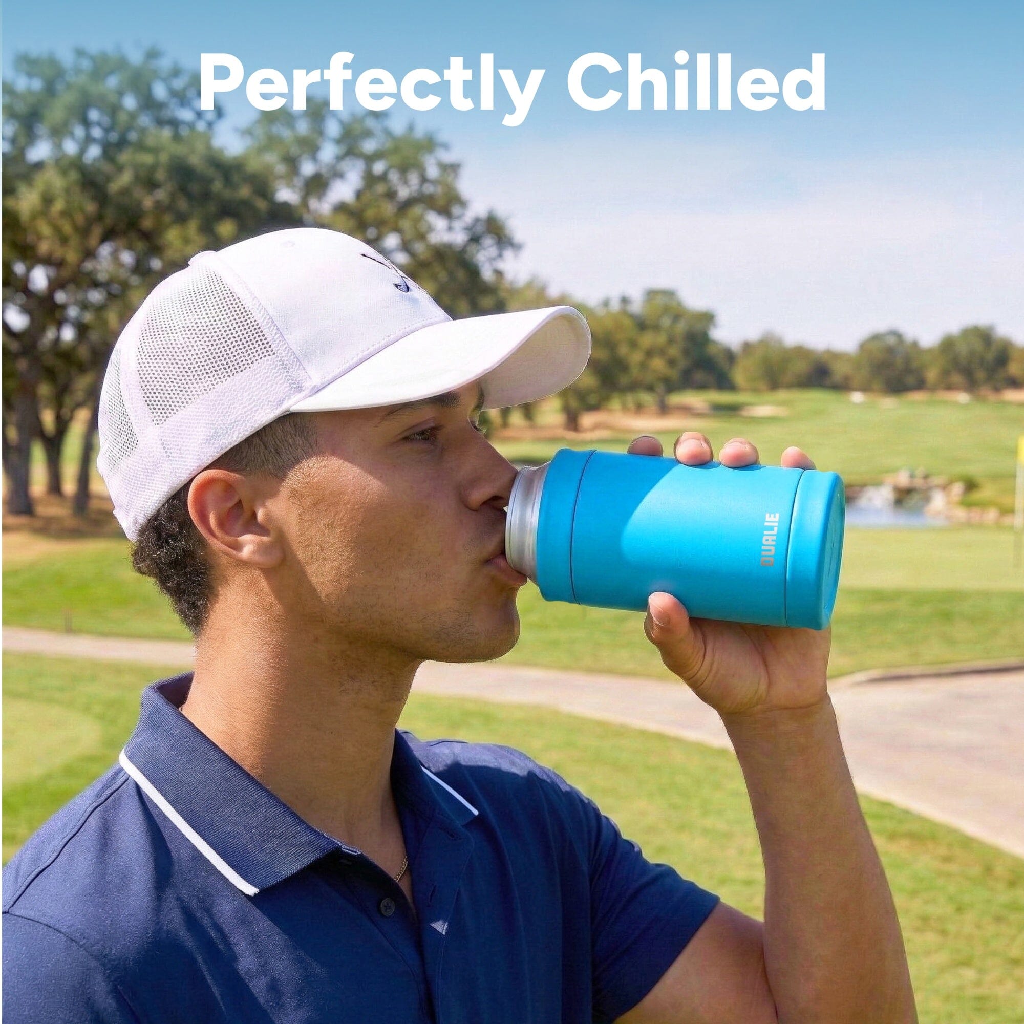 DUALIE 3 in 1 Insulated Can Cooler - 15+ Colors - Universal Size for 12 oz Cans, Slim Cans, and Bottles GoSports