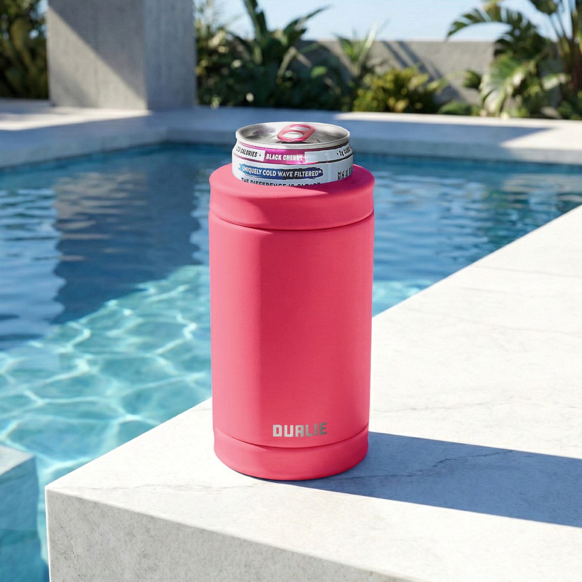 DUALIE 3 in 1 Insulated Can Cooler - 15+ Colors - Universal Size for 12 oz Cans, Slim Cans, and Bottles GoSports