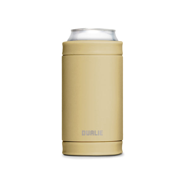 3-in-1 Insulated Drink Cooler, 12 oz in Tan