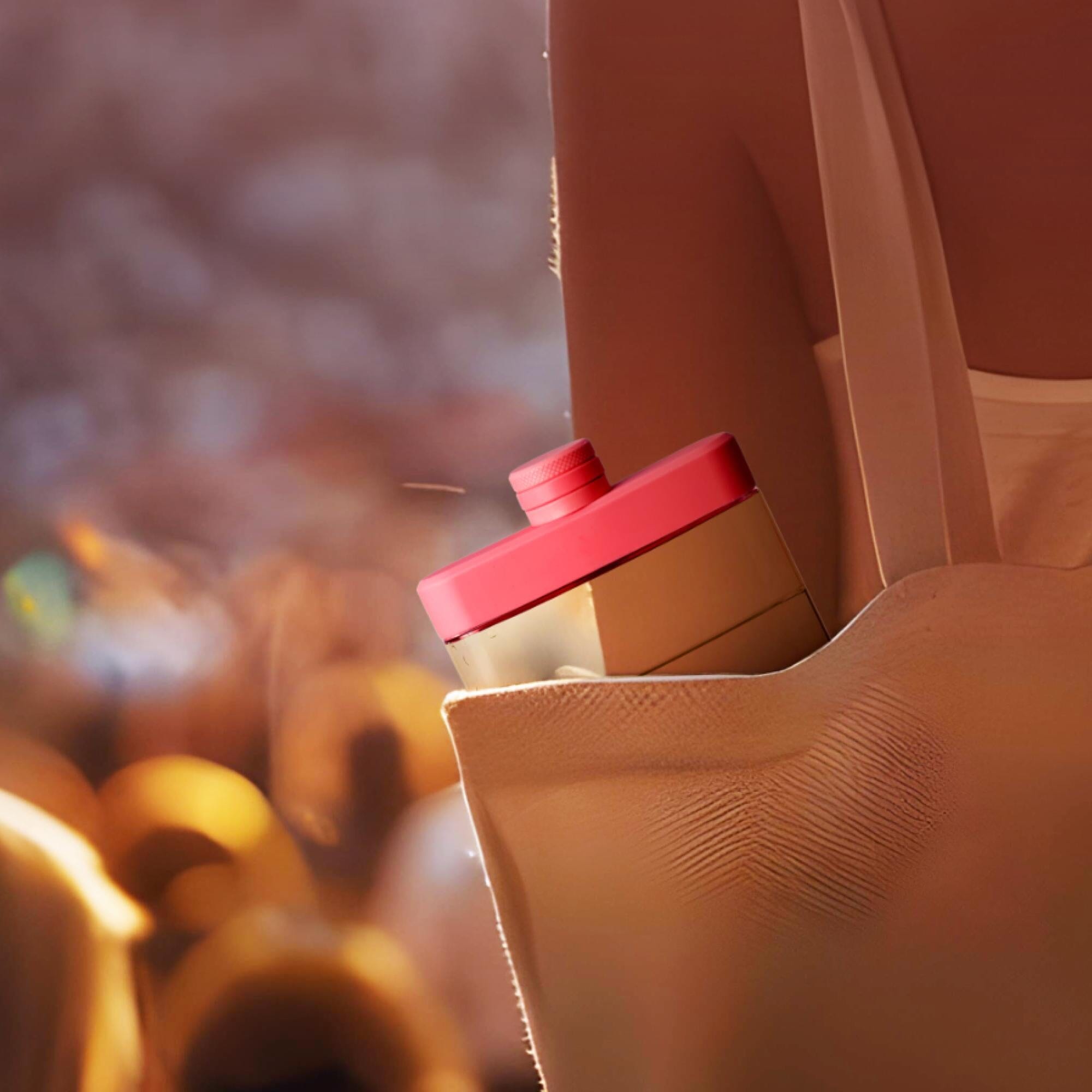 DUALIE 8 oz Hip Flask for Liquor - Undetectable Shatterproof Alcohol Flasks with Clear Tritan Plastic and Silicone Grip - Flask Gift for Men & Women Playgosports.com