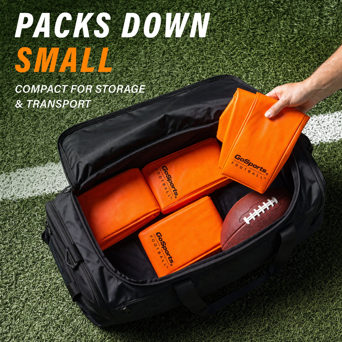 18" Weighted Inflatable Football Pylons, 4-pk, image 6 of 6