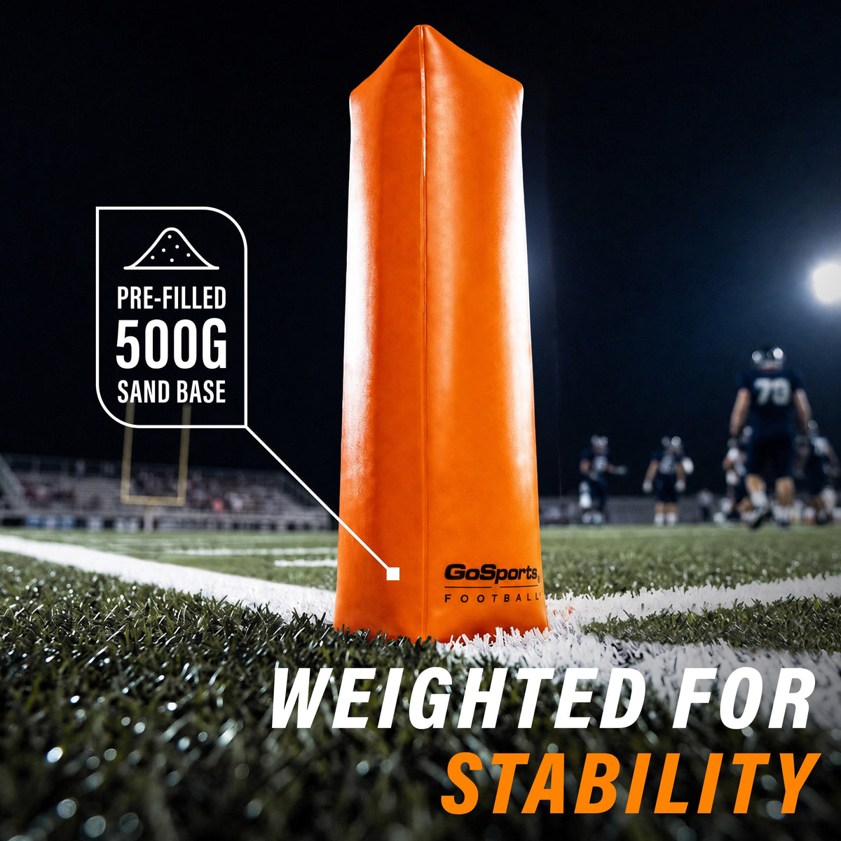 18" Weighted Inflatable Football Pylons, 4-pk, image 2 of 6