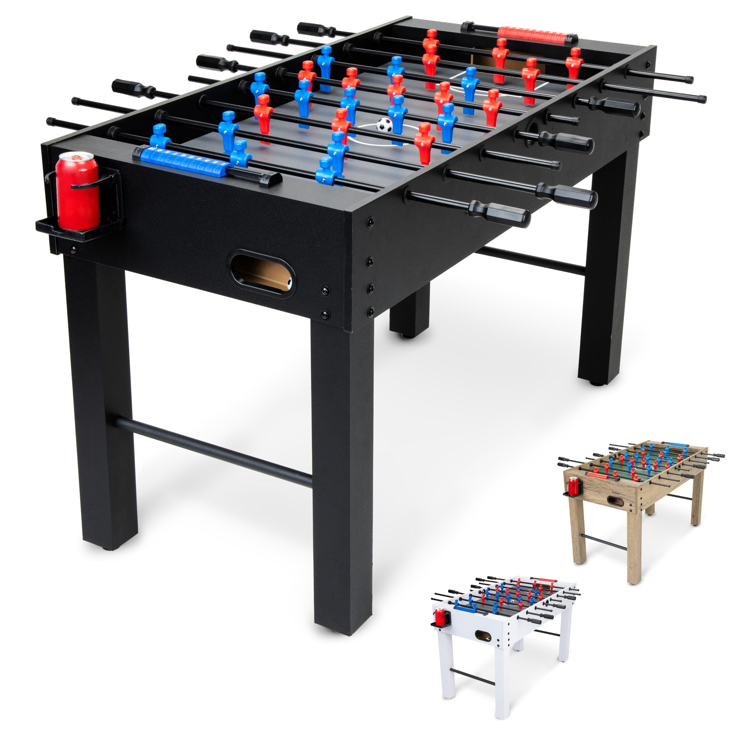 GoSports 48 Inch Foosball Table - Black Finish FoosBall GoSports
