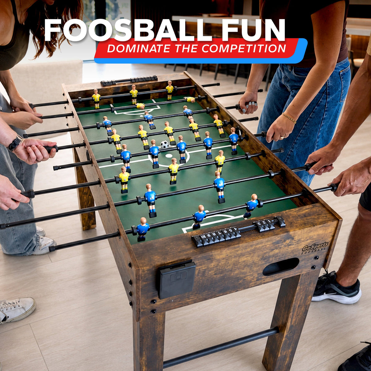 48" Foosball Table FoosBall GoSports Gameroom