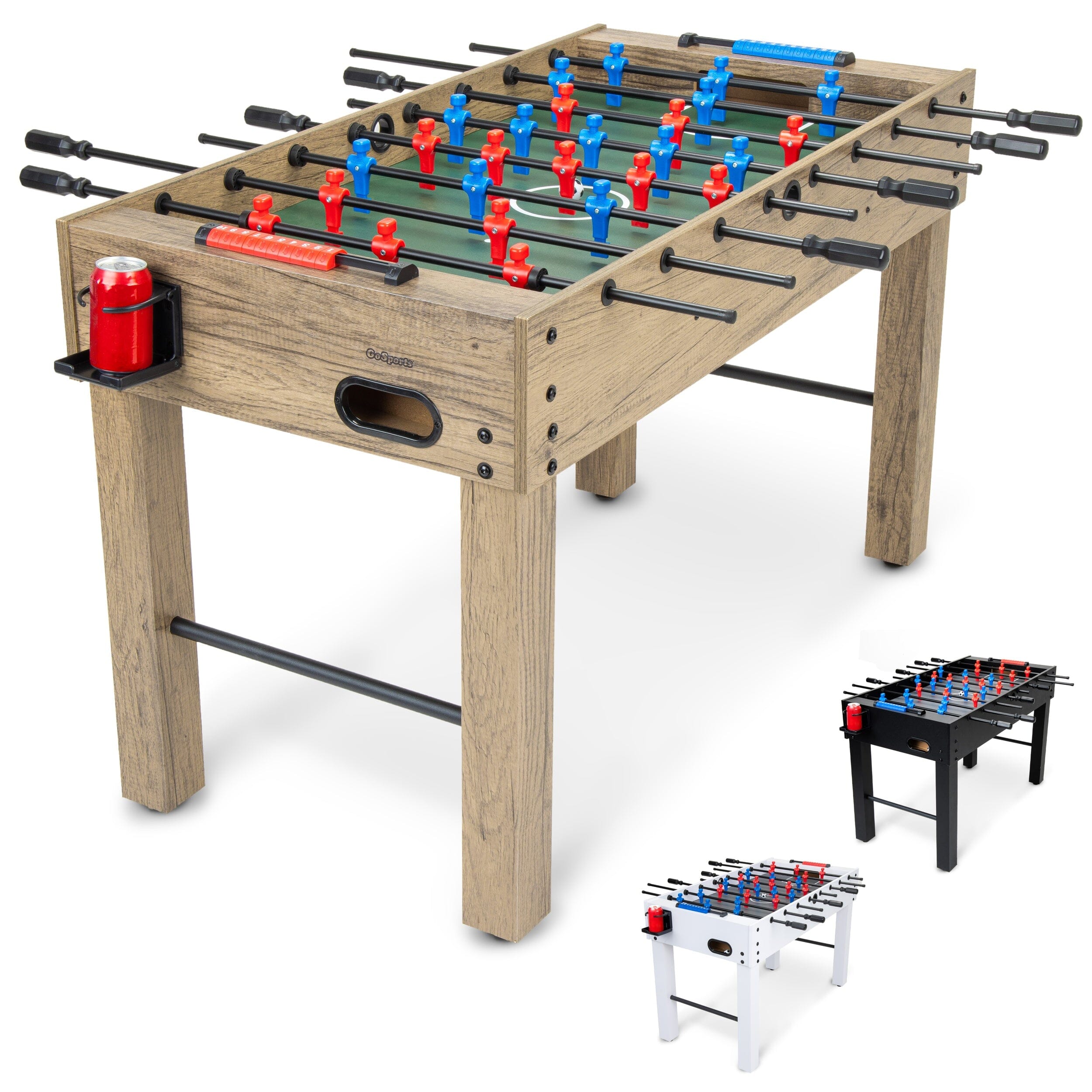 GoSports 48 Inch Foosball Table - Oak Finish FoosBall GoSports