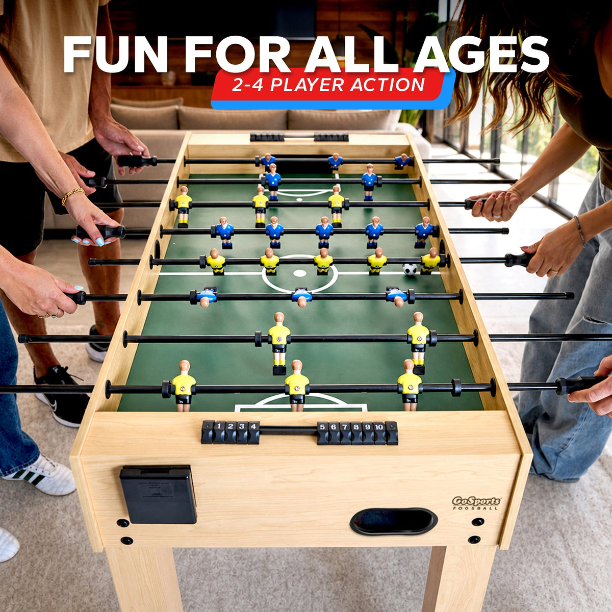 48" Foosball Table FoosBall GoSports Gameroom