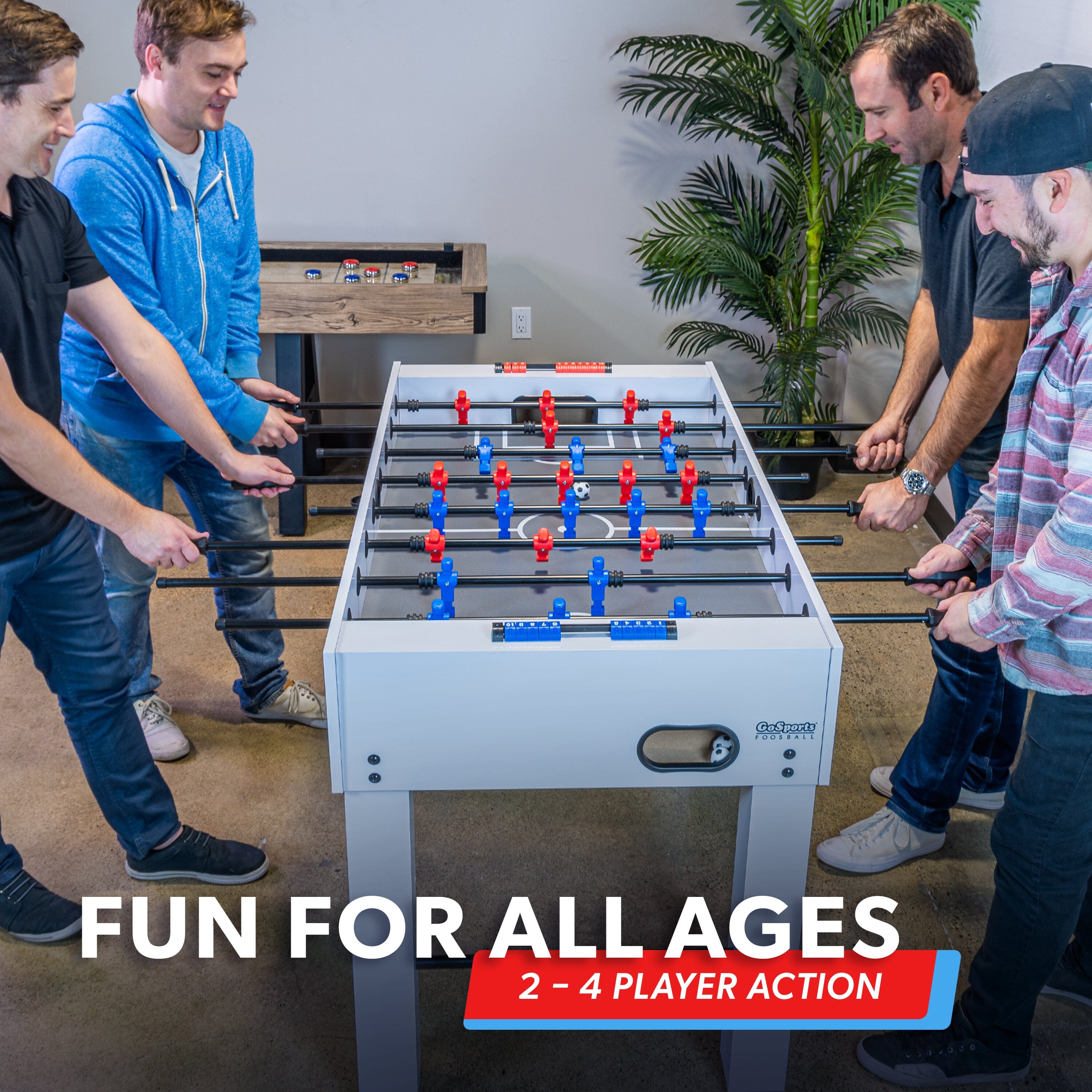 GoSports 54 Inch Full Size Foosball Table - Professional-Grade Game Table for Home GoSports