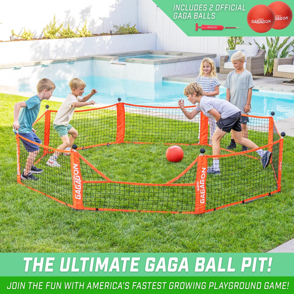 GoSports Gagagon 10 ft Gaga Ball Pit - Portable Indoor/Outdoor Game Set GoSports 