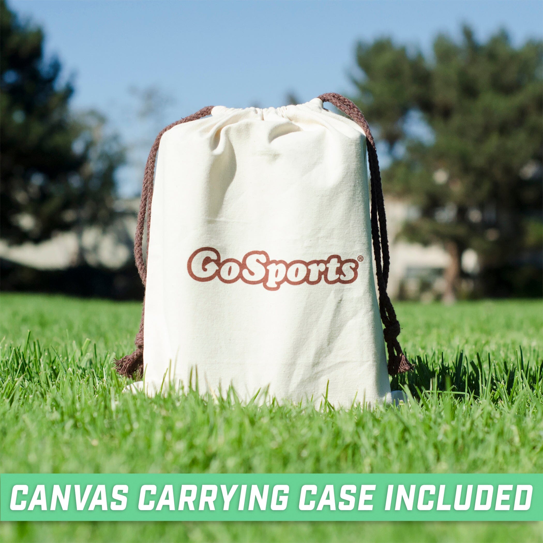 GoSports Giant 3.5" Wooden Playing Dice Set - Light Brown Giant Dice GoSports