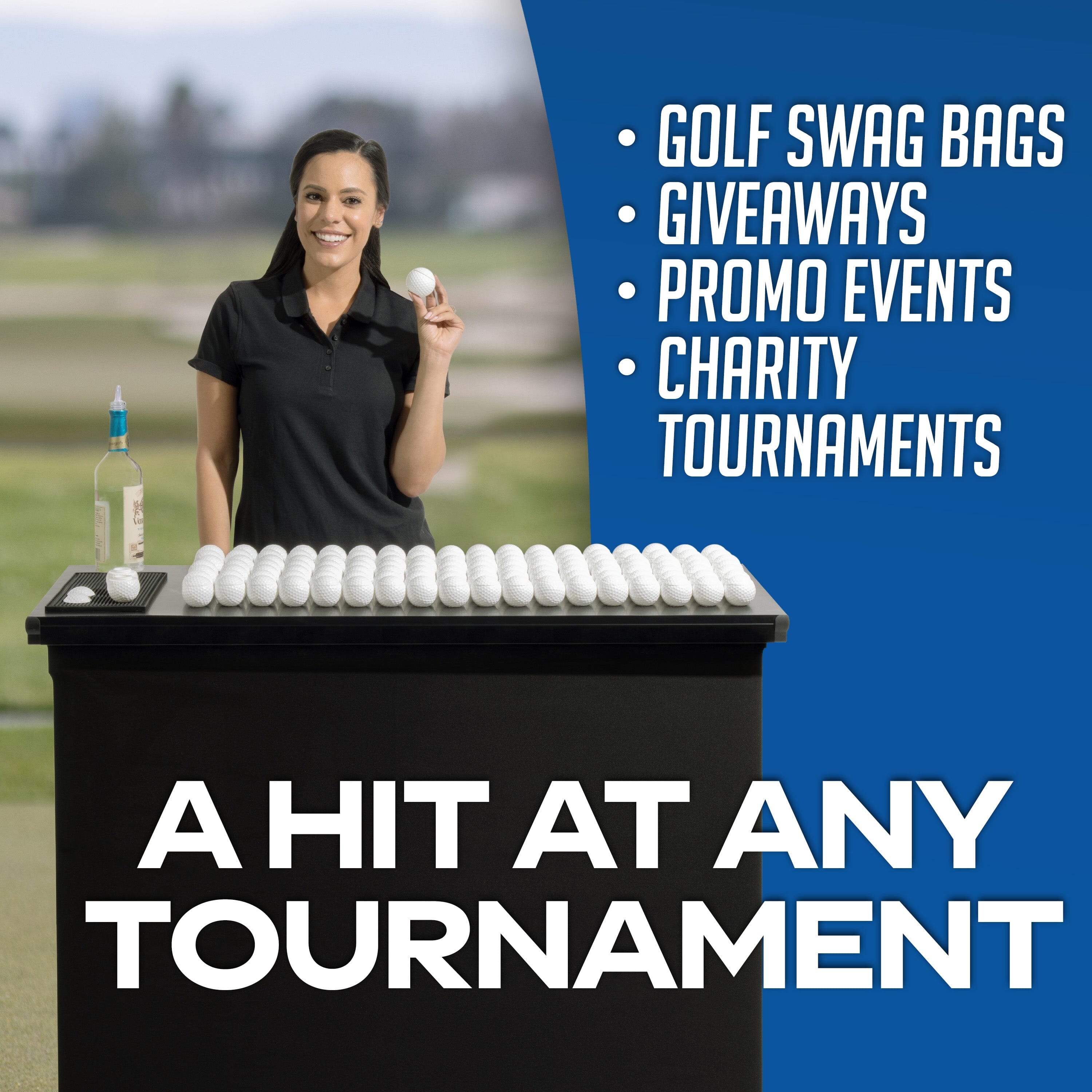 GoSports Mulligan Shots 144 Pack of Golf Ball Shot Glasses with Lids - Funny Golf Gifts for Men GoSports