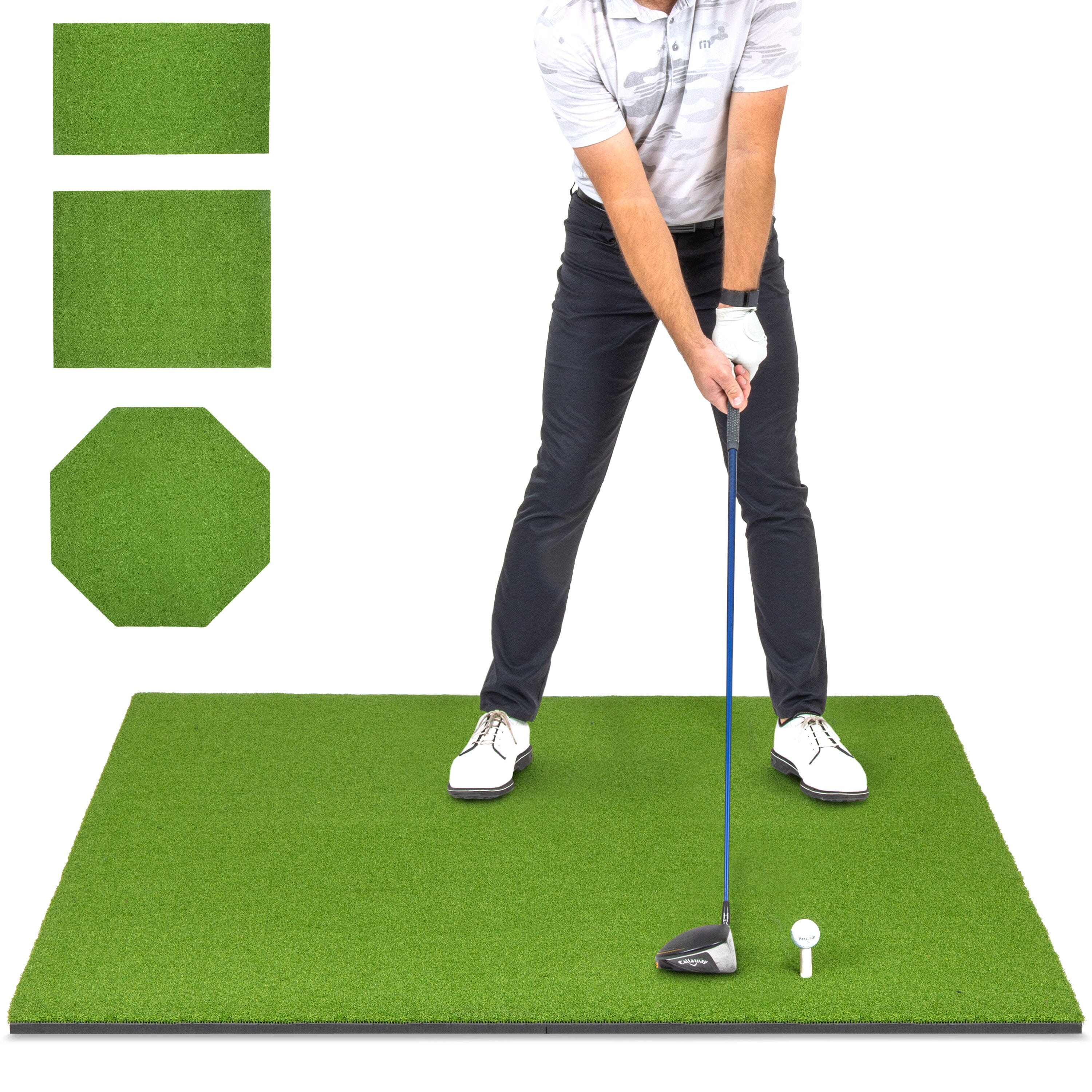 GoSports Golf Hitting Mat - PRO 5 x 5 ft - 15 mm GoSports