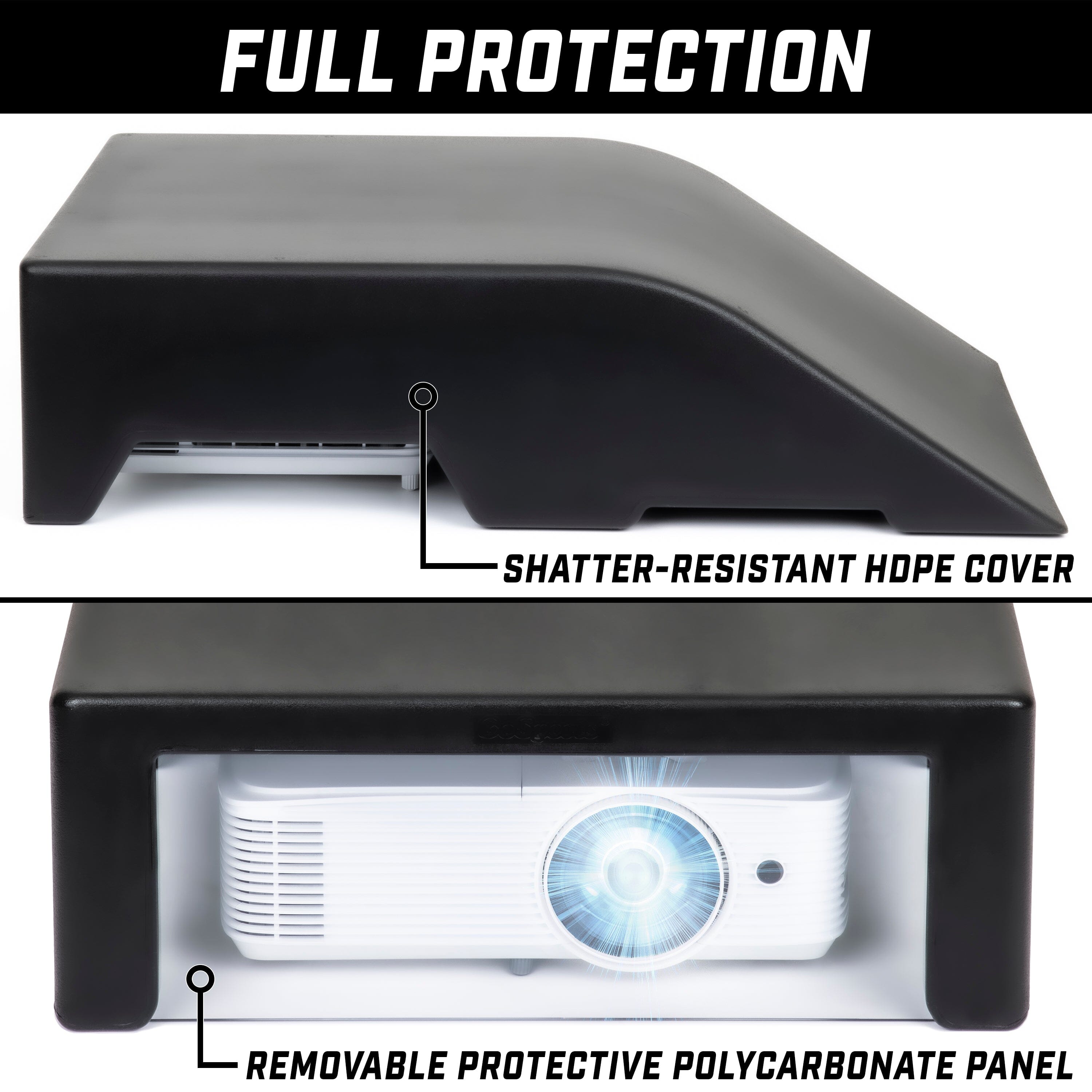 GoSports Golf Simulator Projector Cover - Floor Mounted Enclosure GoSports