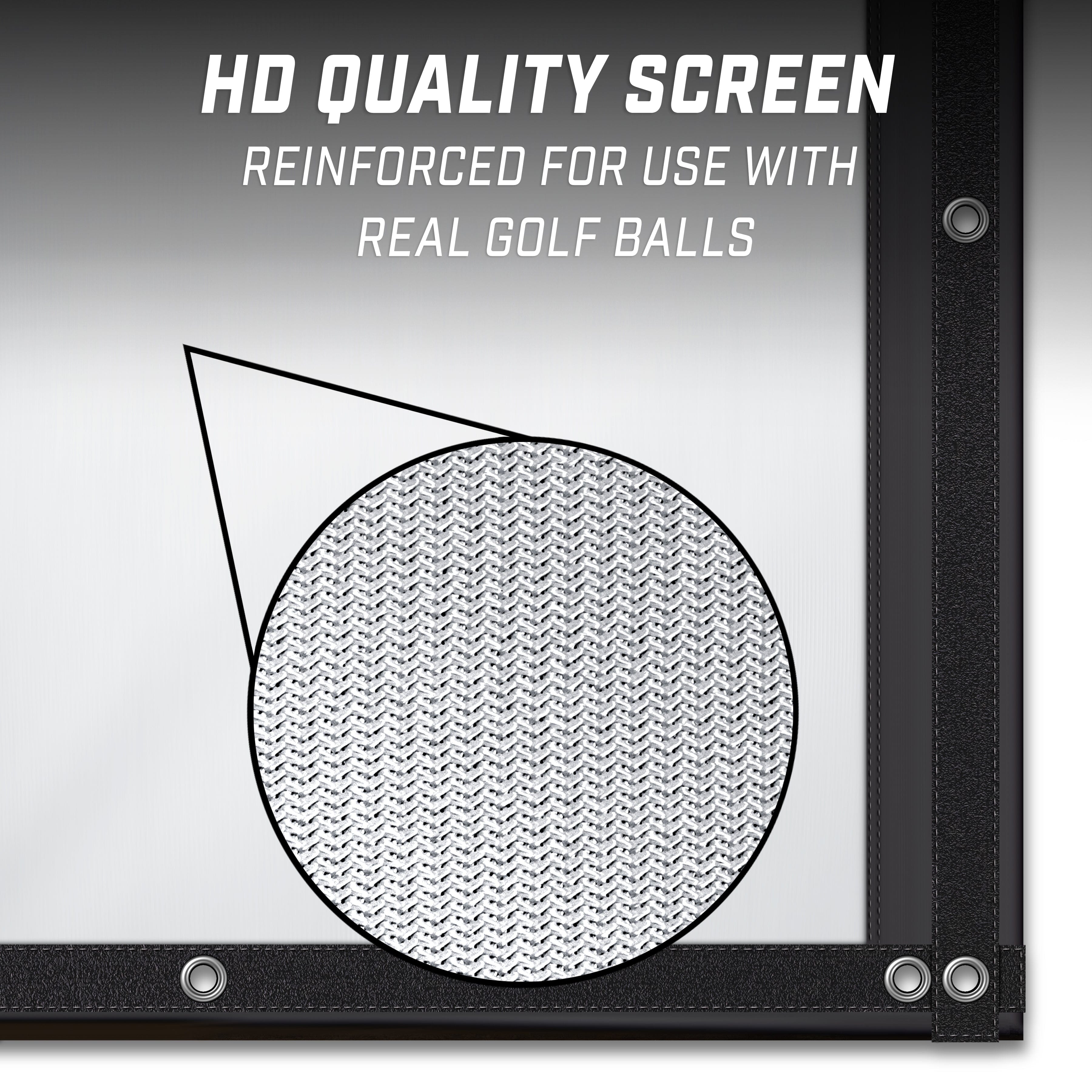 GoSports Replacement Sim Screen - Only Compatible with GoSports 14' x 8' Golf Simulator Enclosure GoSports